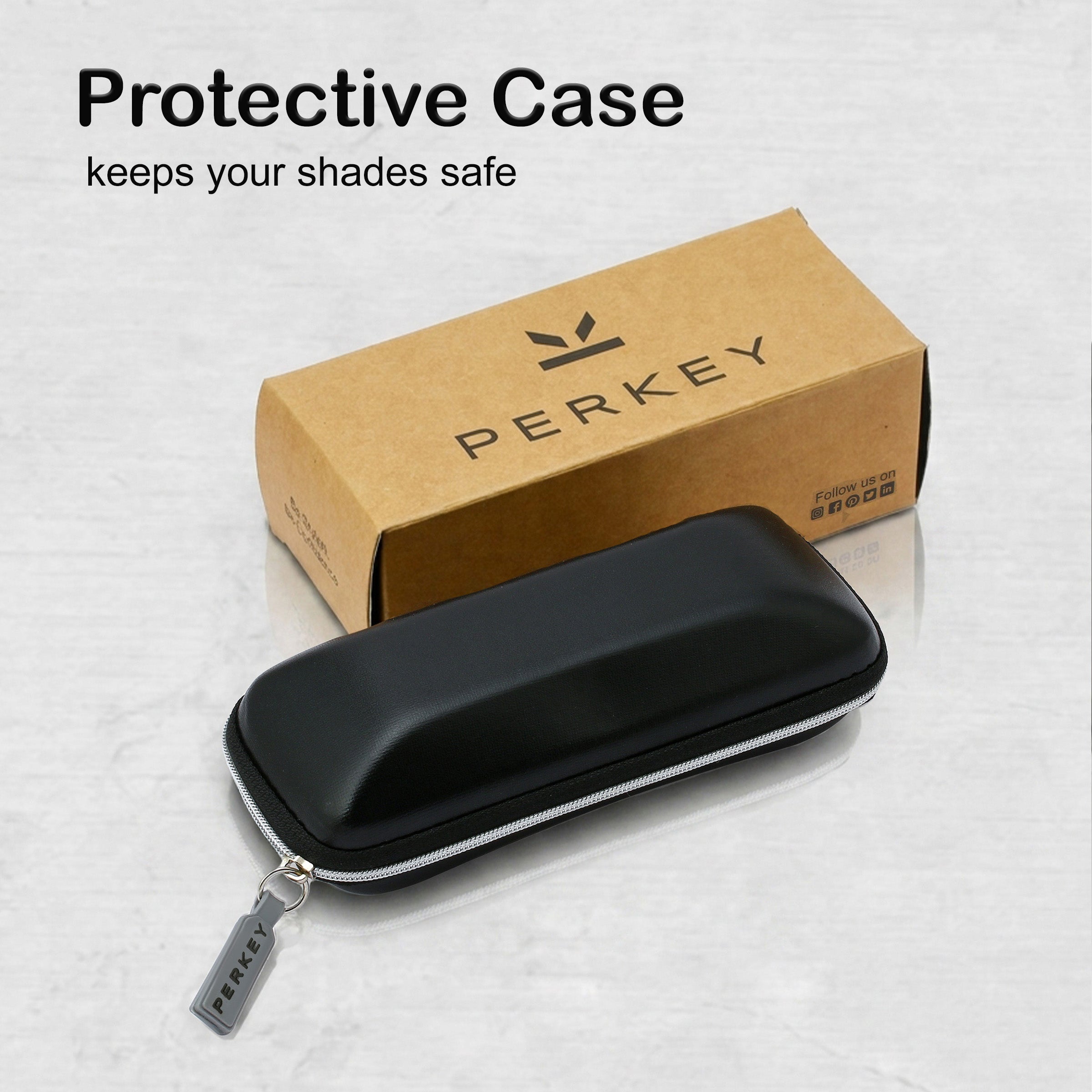 PERKEY UV Protected Stylish Sunglasses For Women - PRKY0016-C1