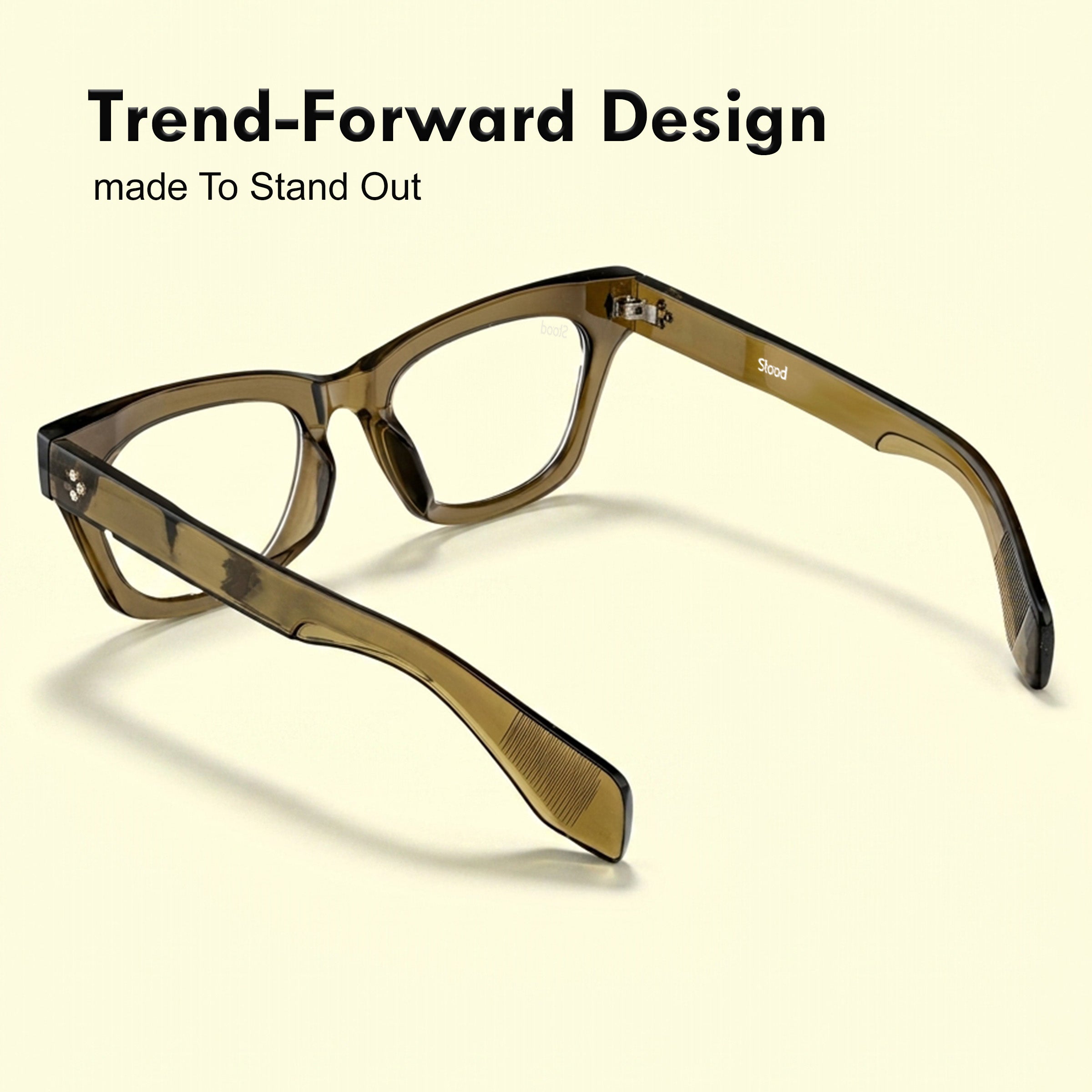 Stood Square Eye Protection Anti Glare Computer Glasses For Men & Women – SF-STD0027-C3