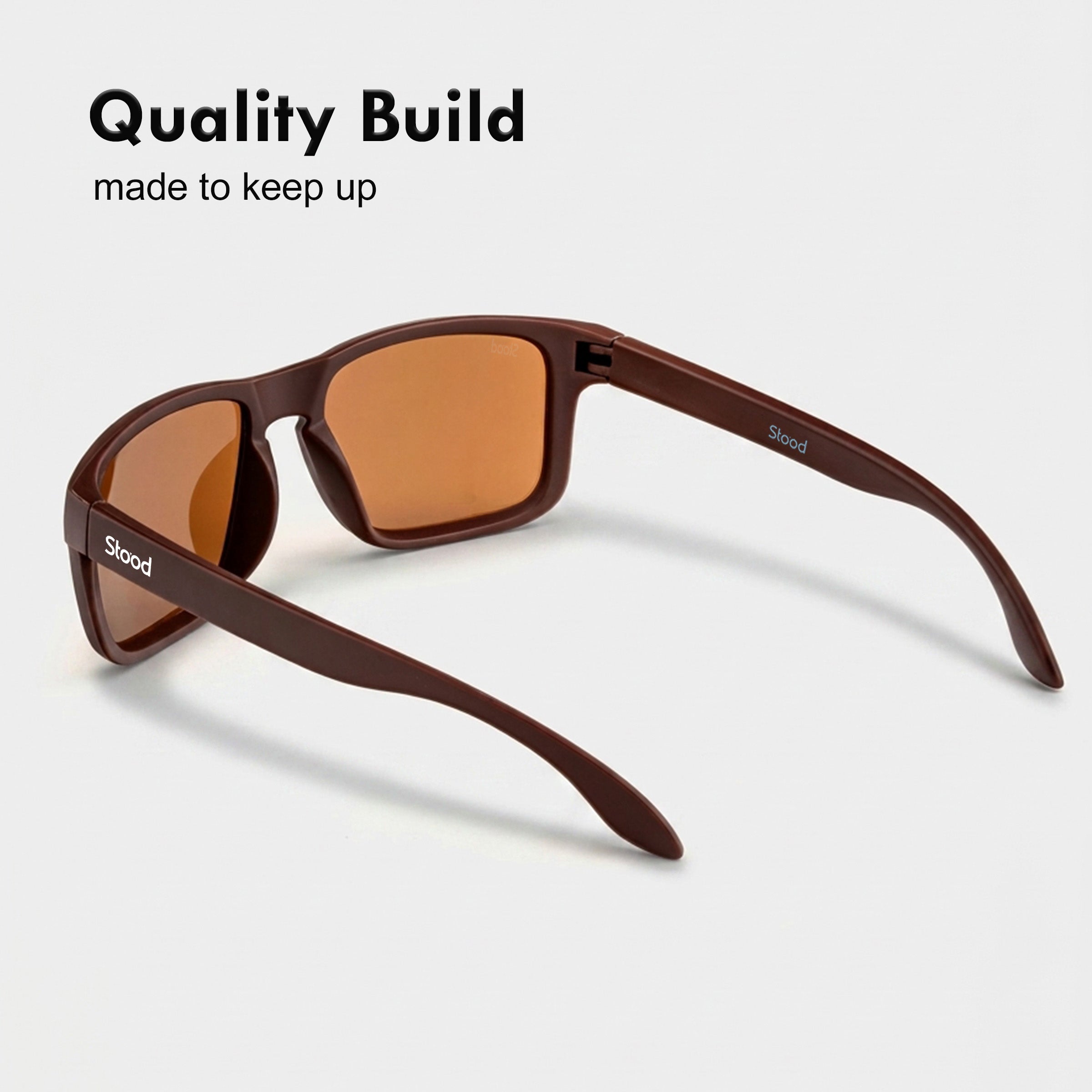 Stood Wraparound Sports Polarized UV Protection Goggles For Men & Women Sunglasses – SG-STD0020-C3