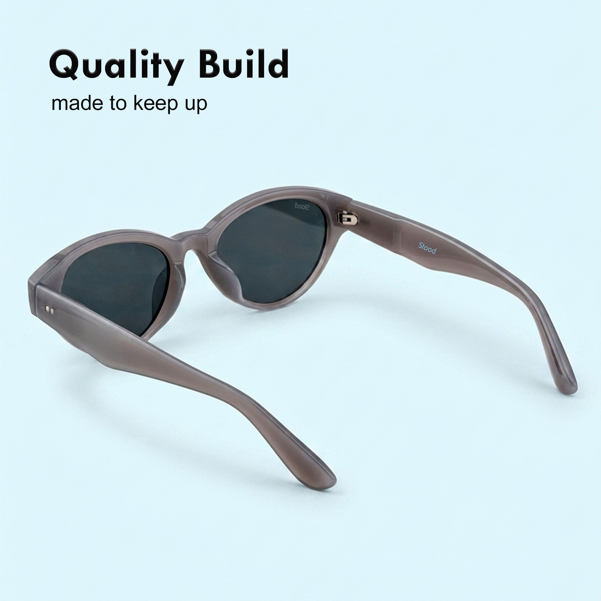 Stood Oval Black UV Protection Goggles For Men & Women Sunglasses – SG-STD0030-C2
