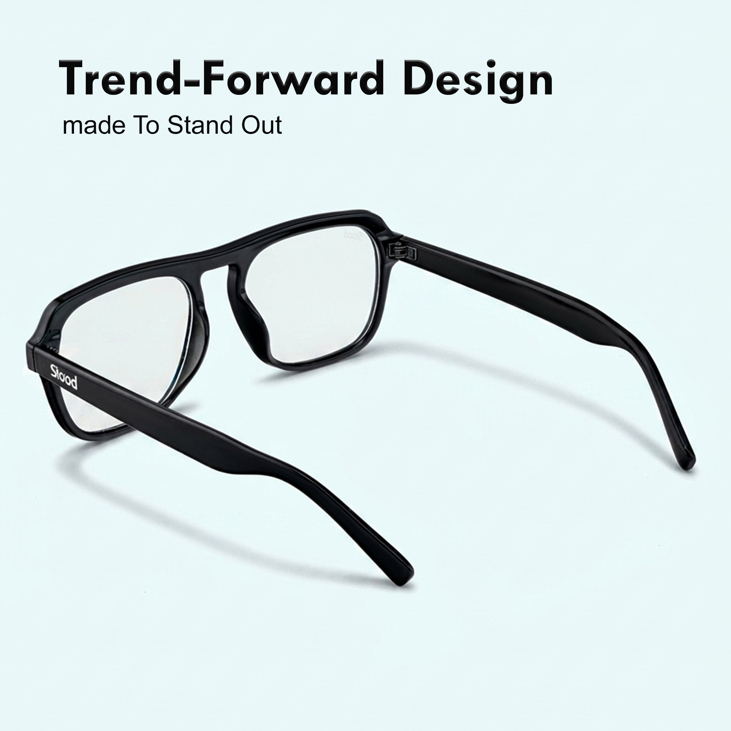 Stood Square Eye Protection Computer Glasses For Men & Women – SF-STD0024-C1
