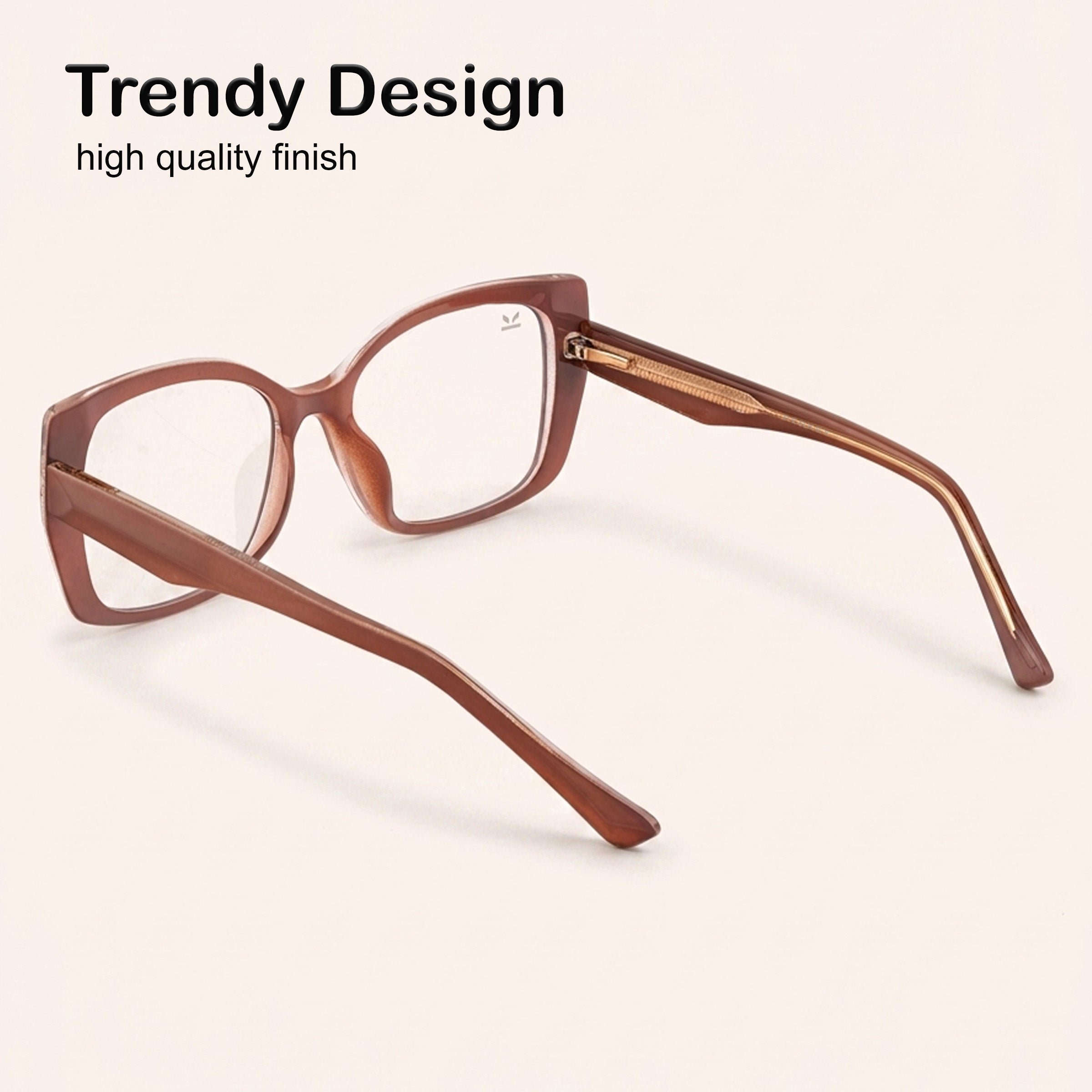 Perkey Square Eye Protection Anti Glare Computer Glasses For Women – OPTL0029-C1