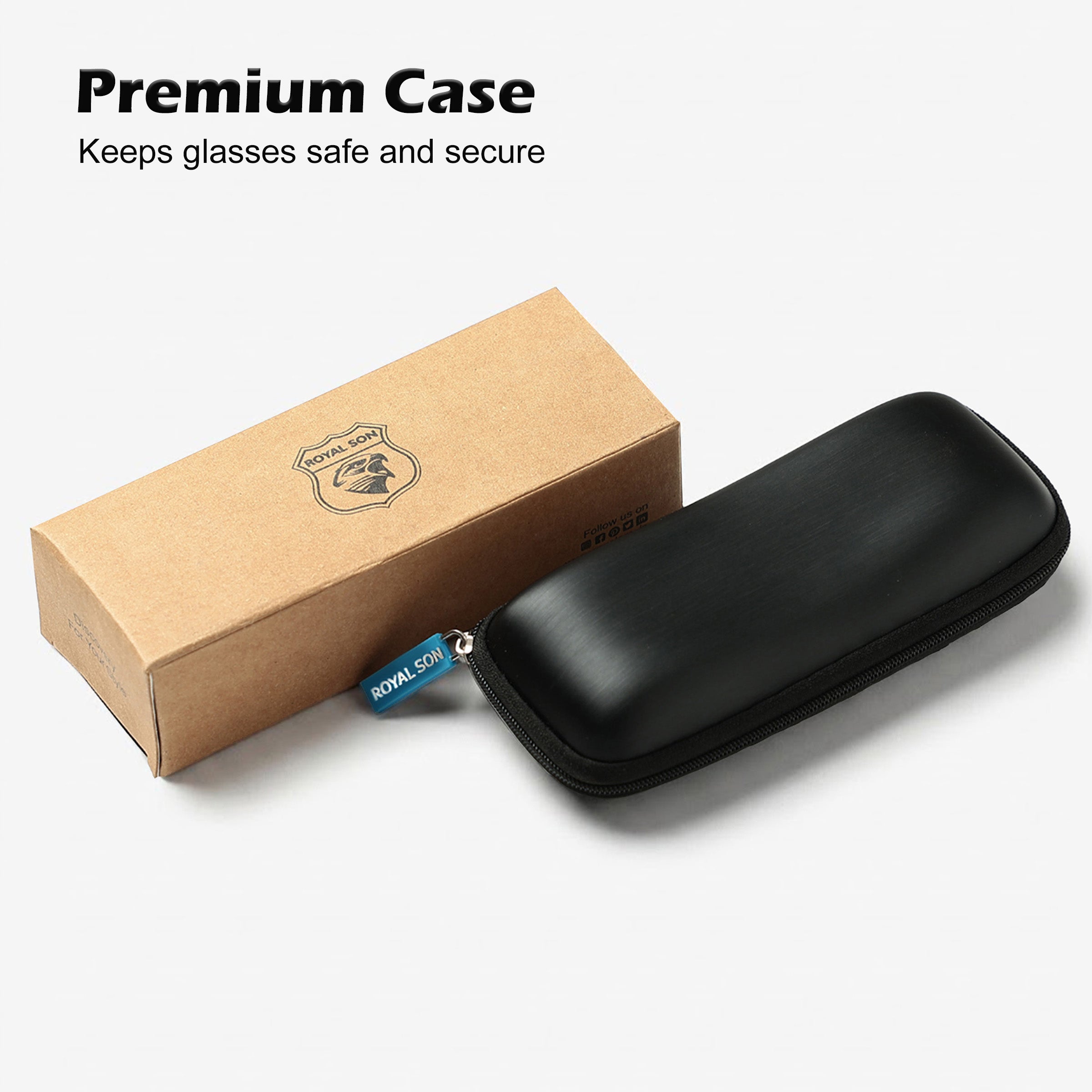 Royal Son Square UV Protected Men Women Sunglasses - CHI0073