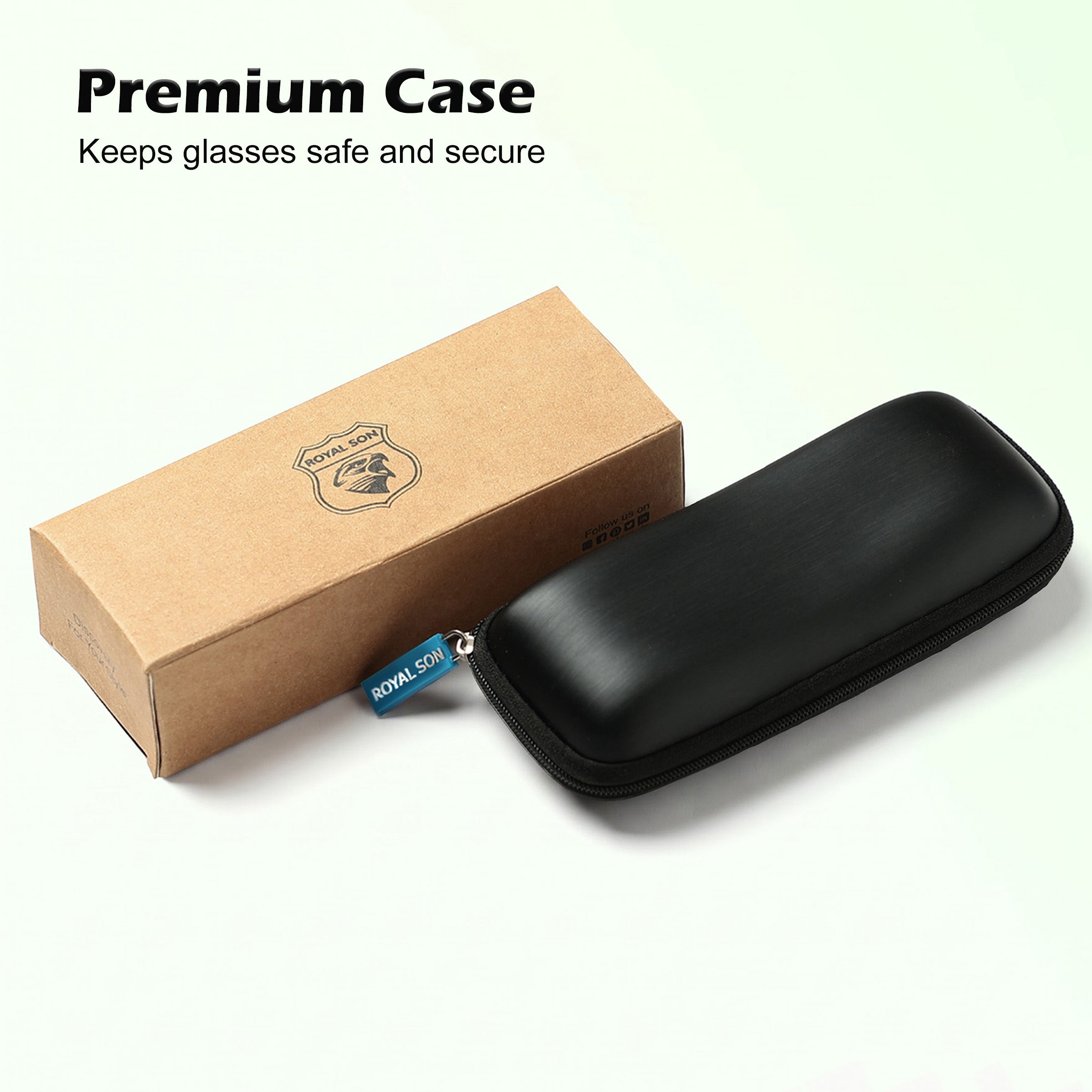 Royal Son Polarized Square Yellow Lens UV Protection Sunglasses for Men & Women - SG-RS1115-C3