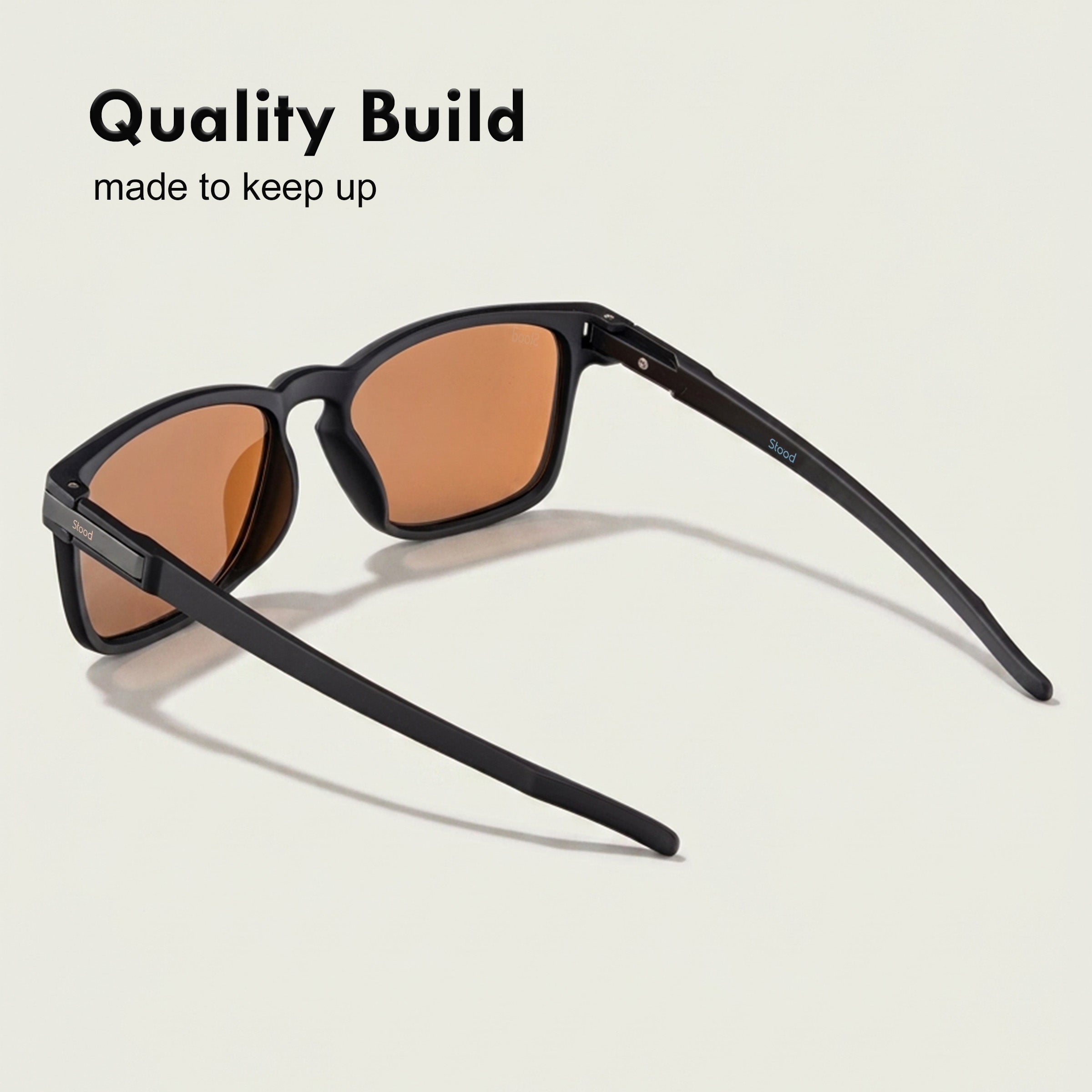 Stood Retro Square Polarized UV Protection Goggles For Men & Women Sunglasses – SG-STD0019-C3