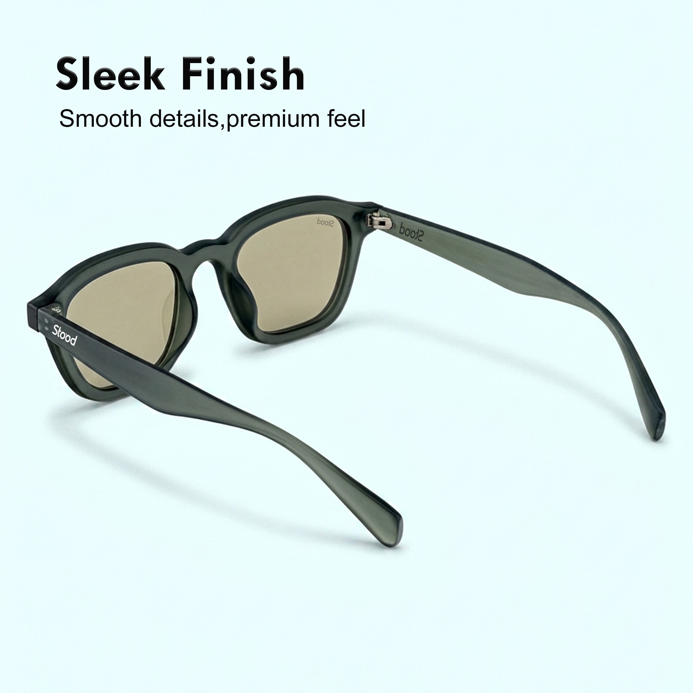 Stood Square Green UV Protection Sunglasses For Men & Women Stylish – SG-STD0016-C5
