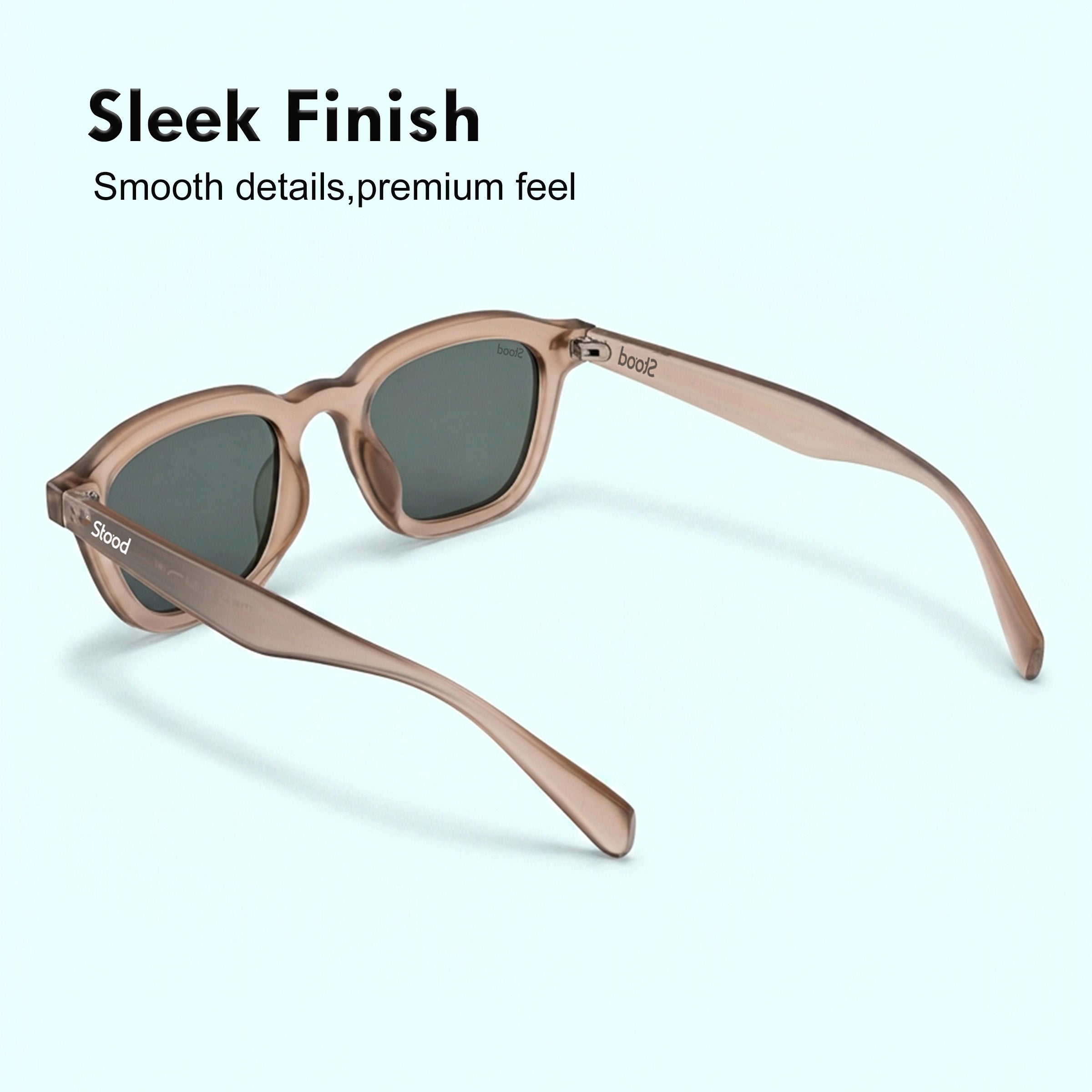 Stood Square Green UV Protection Goggles For Men & Women Sunglasses – SG-STD0016-C4