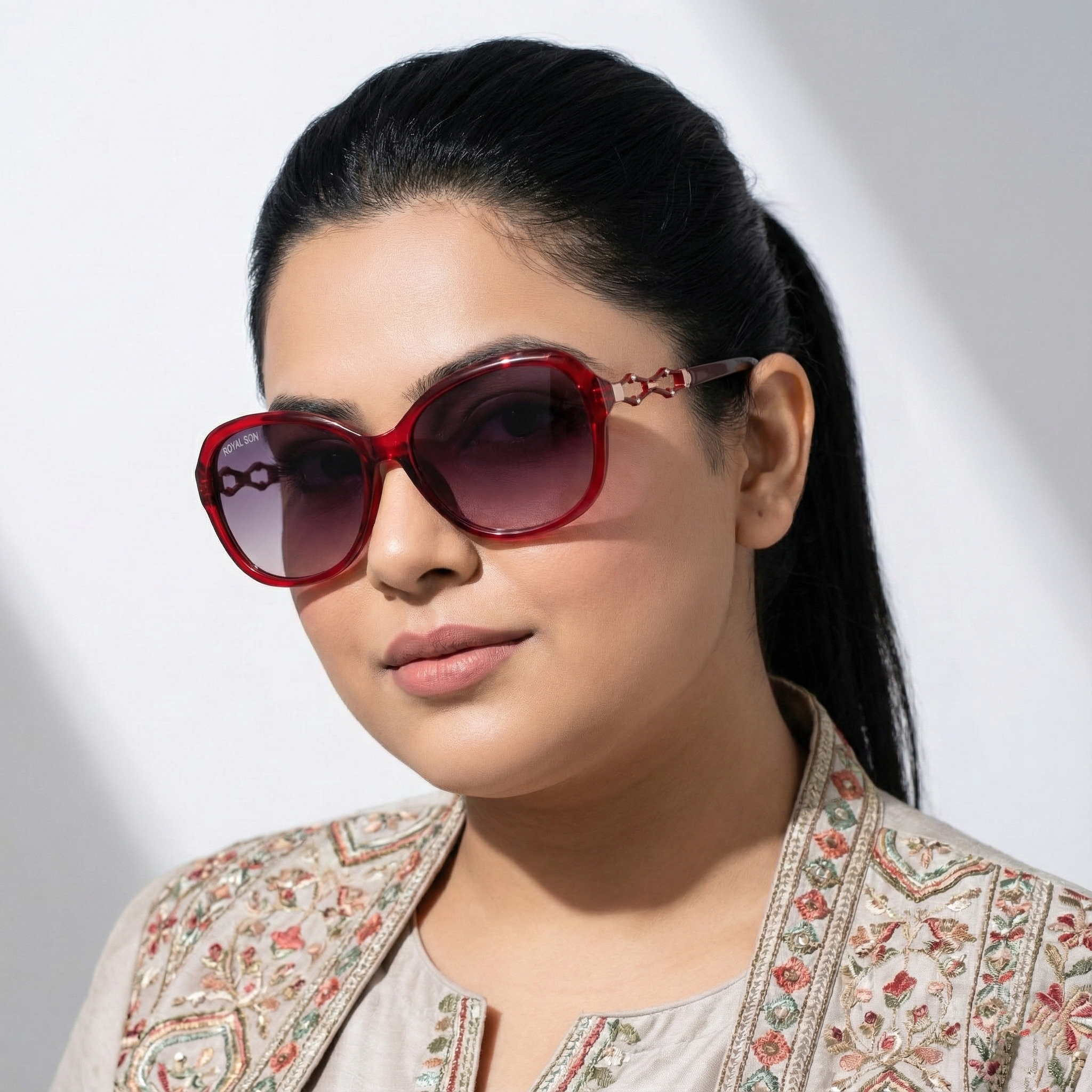 Royal Son Butterfly UV Protected Women Sunglasses - CHIWM00117-C5