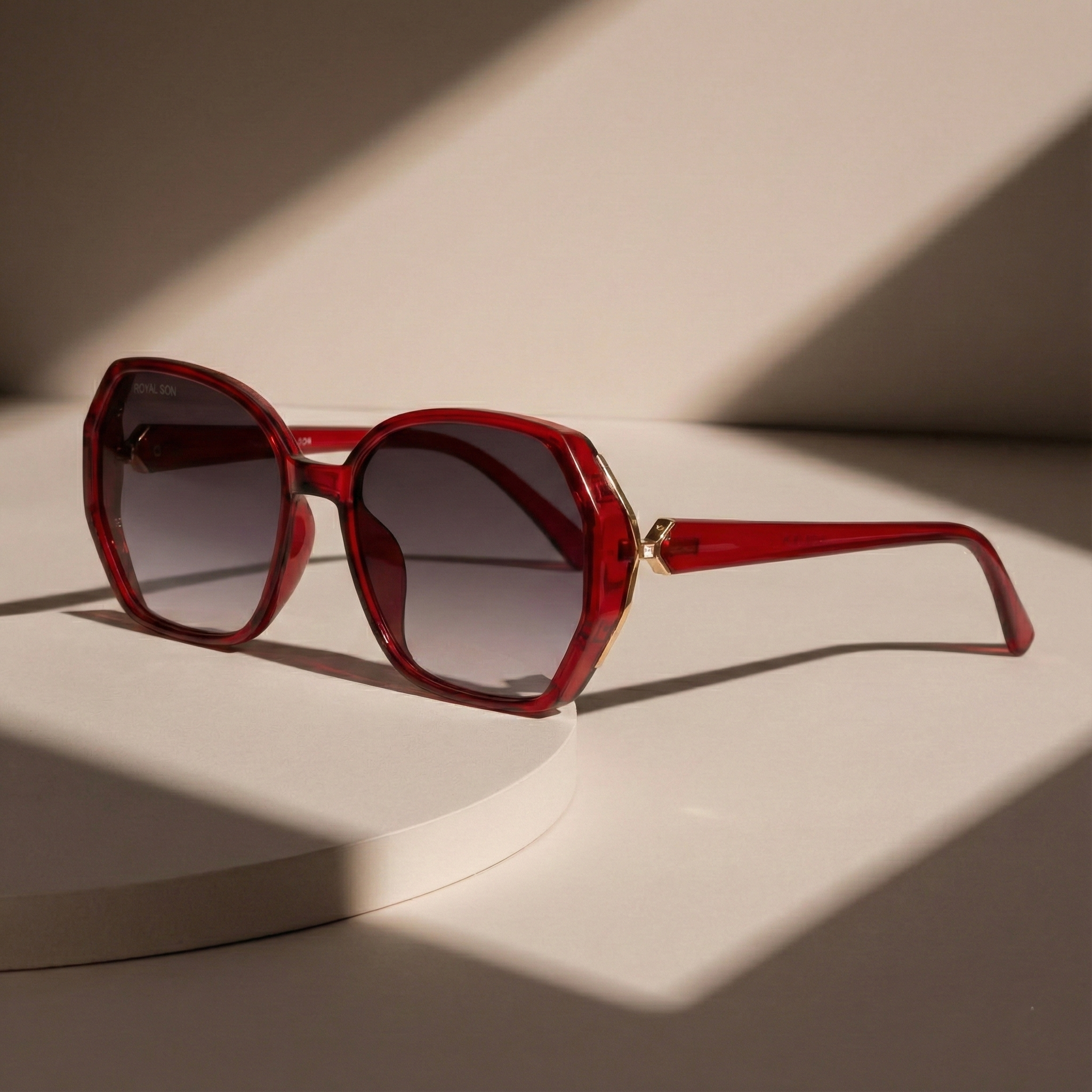 Royal Son Oversized Butterfly UV Protected Women Sunglasses - CHIWM00114-C5