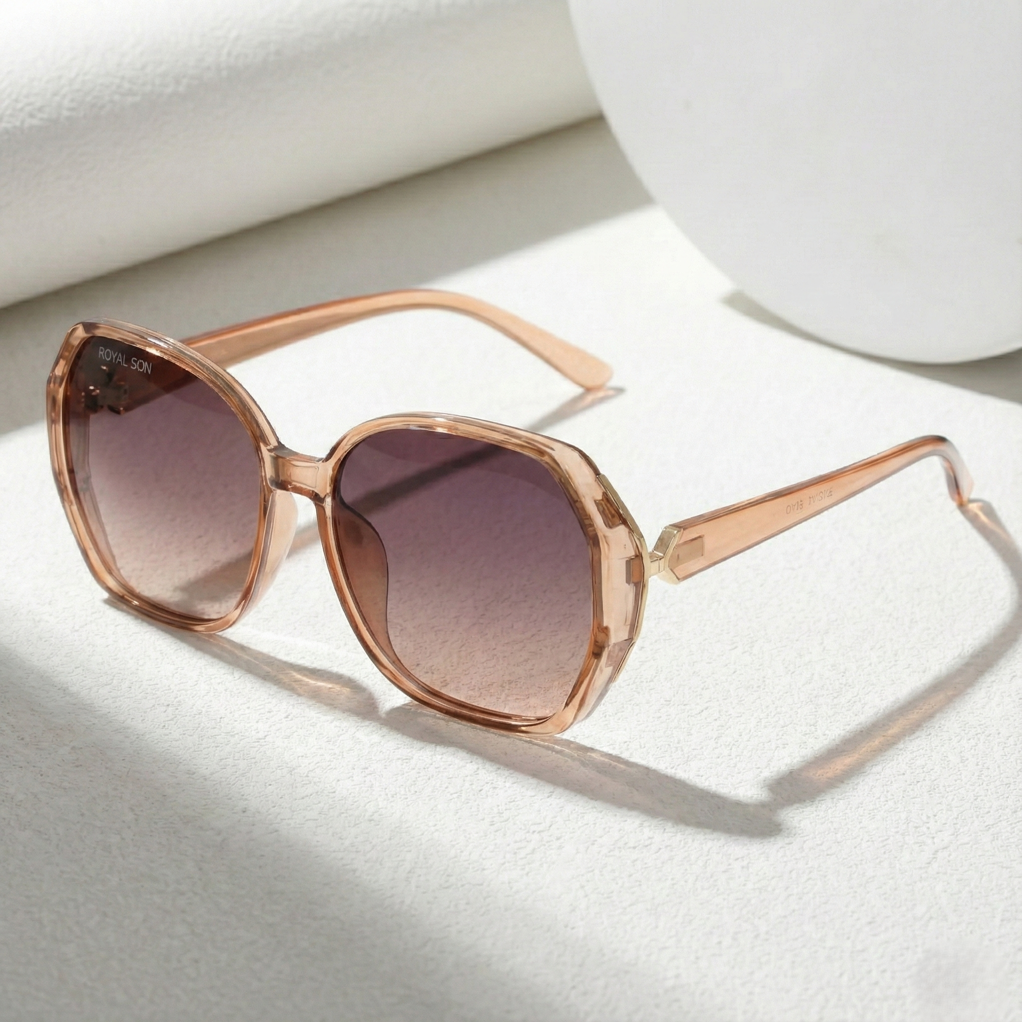 Royal Son Oversized Butterfly UV Protected Women Sunglasses - CHIWM00114-C3