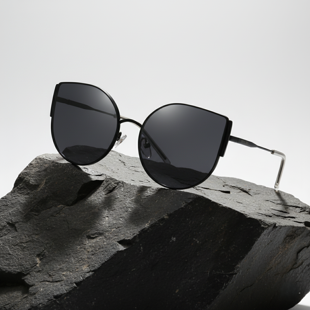 Royal Son Cat-Eye Oversized UV Protected Women Sunglasses - CHI0054