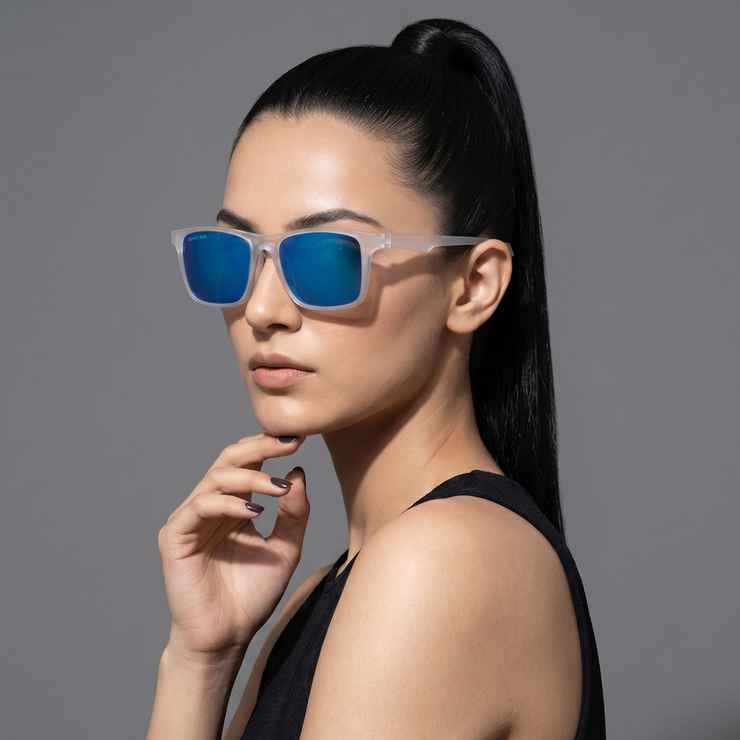 Royal Son Mirrored Polarized Sports Sunglasses For Men - SG-RS1010-C5