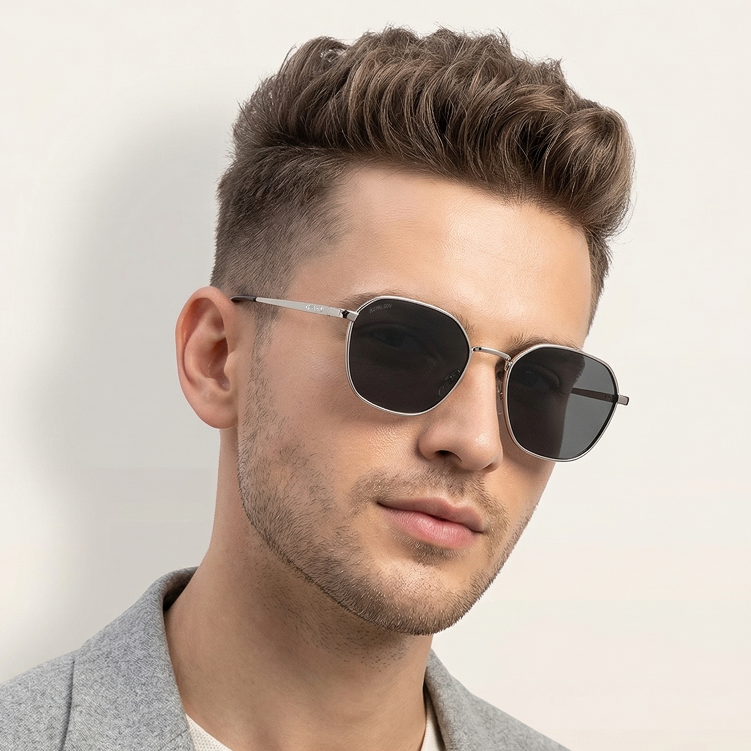 ROYAL SON Cooling Polarized Sunglasses with UV Protection For Men and Women - SG-RS6060-C2