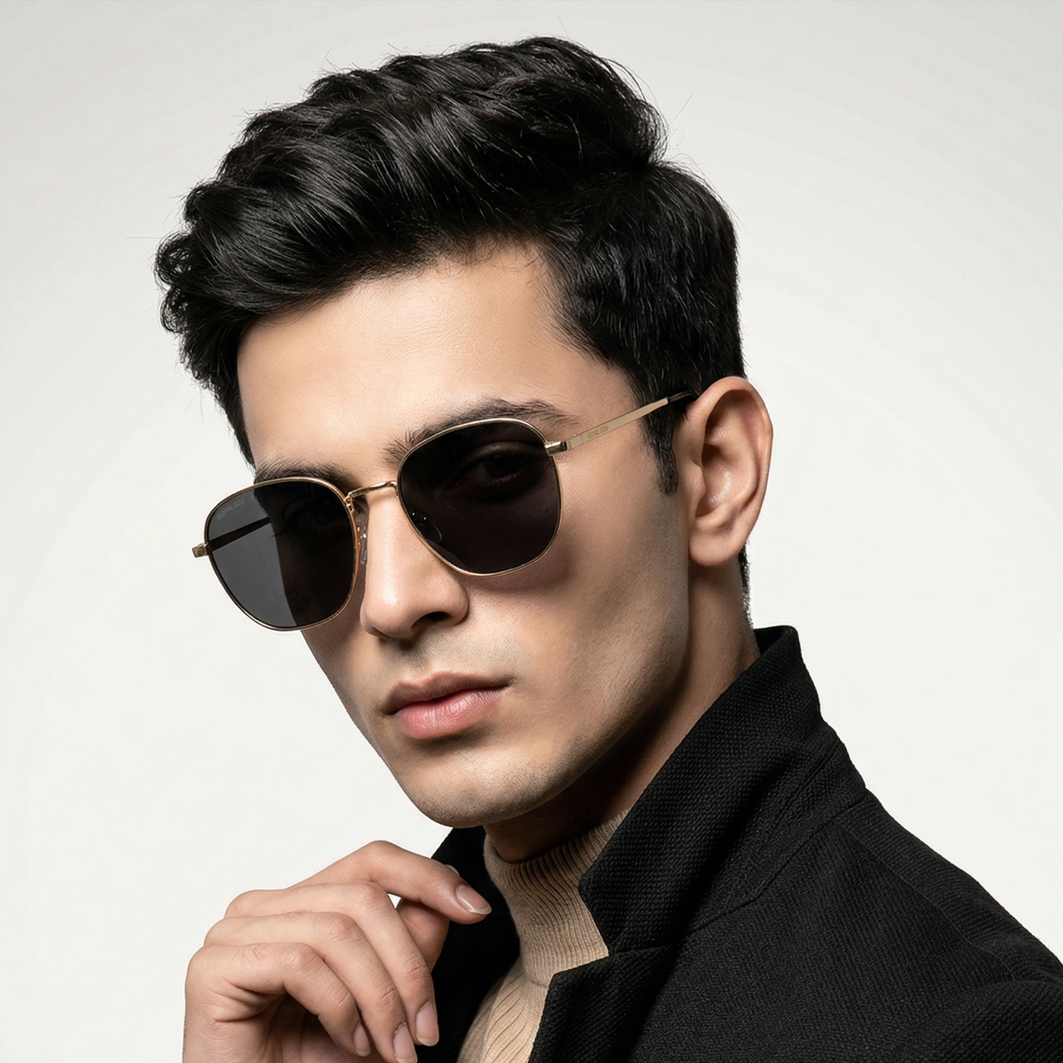 Royal Son Cooling UV Protection Square Sunglasses for Men & Women - SG-RS4040-C3