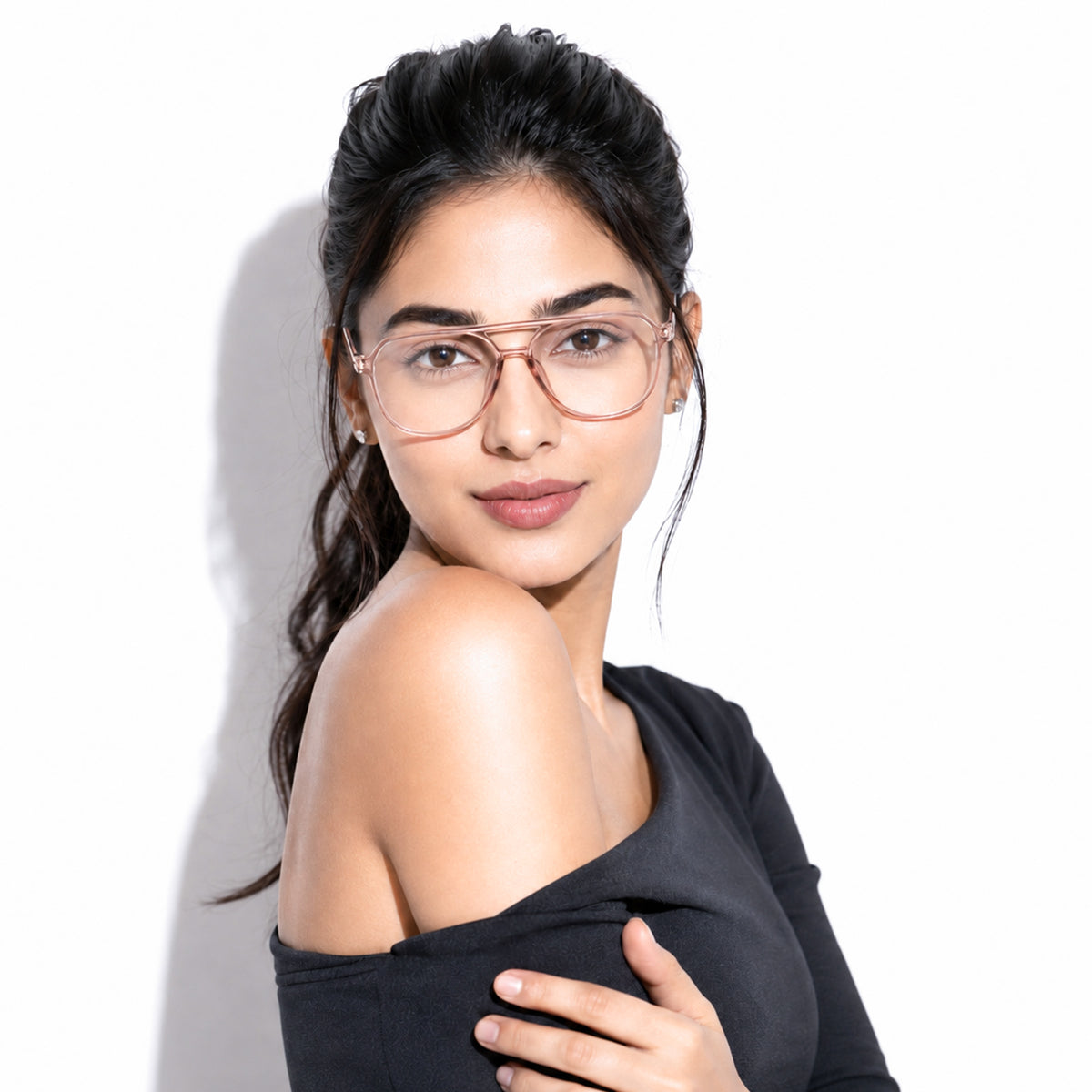Royal Son Square Blue Light Blocking Spectacles Frames Men Women  - SF0088-C3