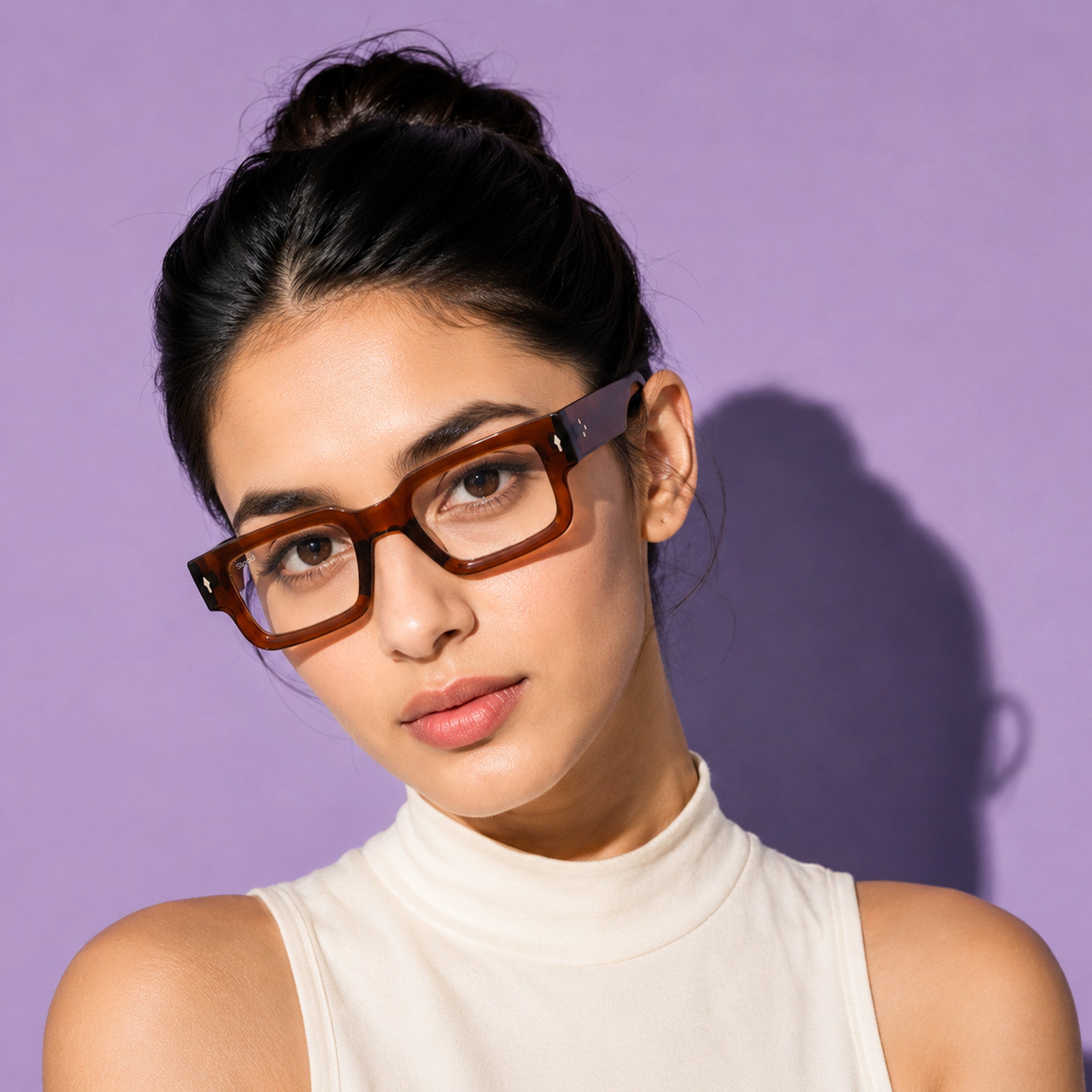 Stood Square Eye Protection Anti Glare Computer Glasses For Men & Women – SF-STD0014-C3