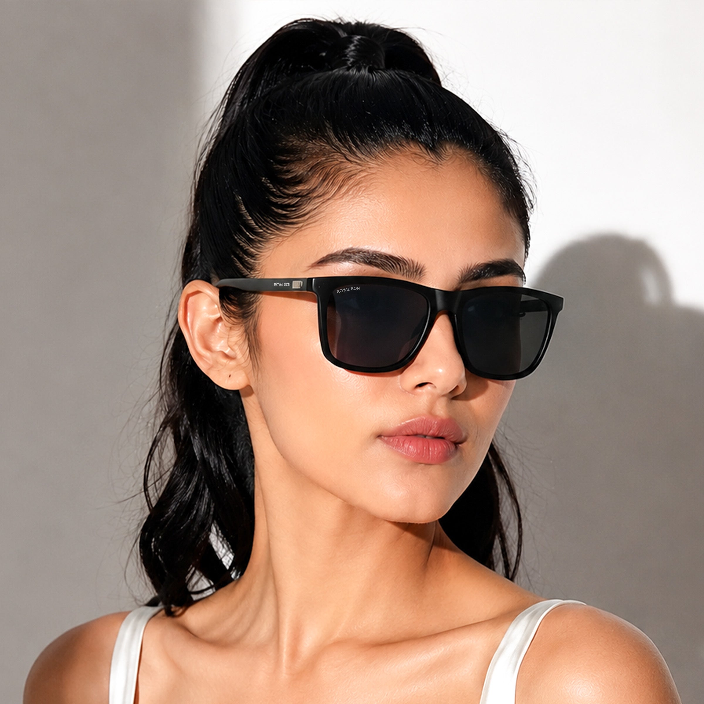 Royal Son Square Polarized Men Sunglasses - CHI0086-C2