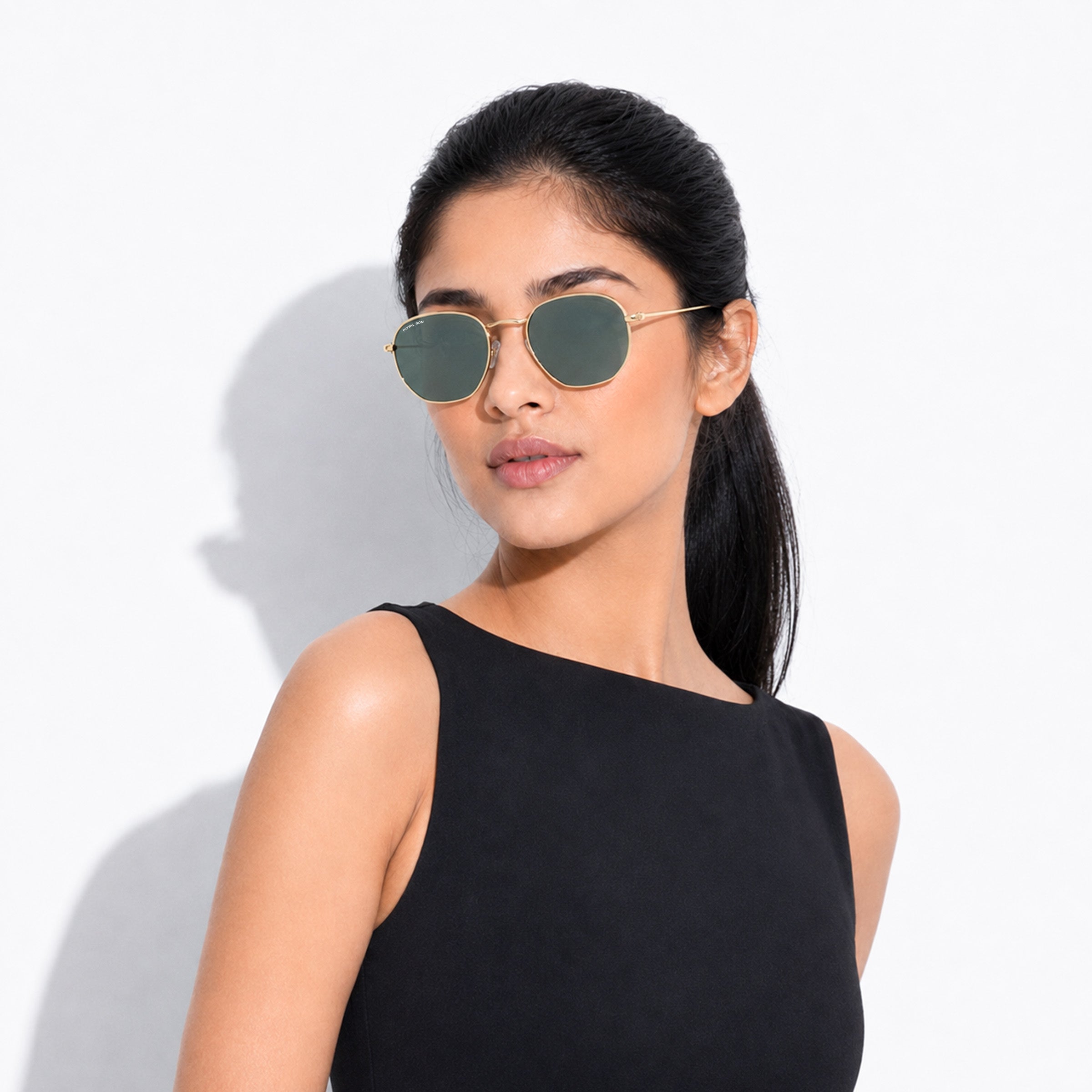 Royal Son Hexagonal Polarized Men Women Sunglasses - CHI00108-C7