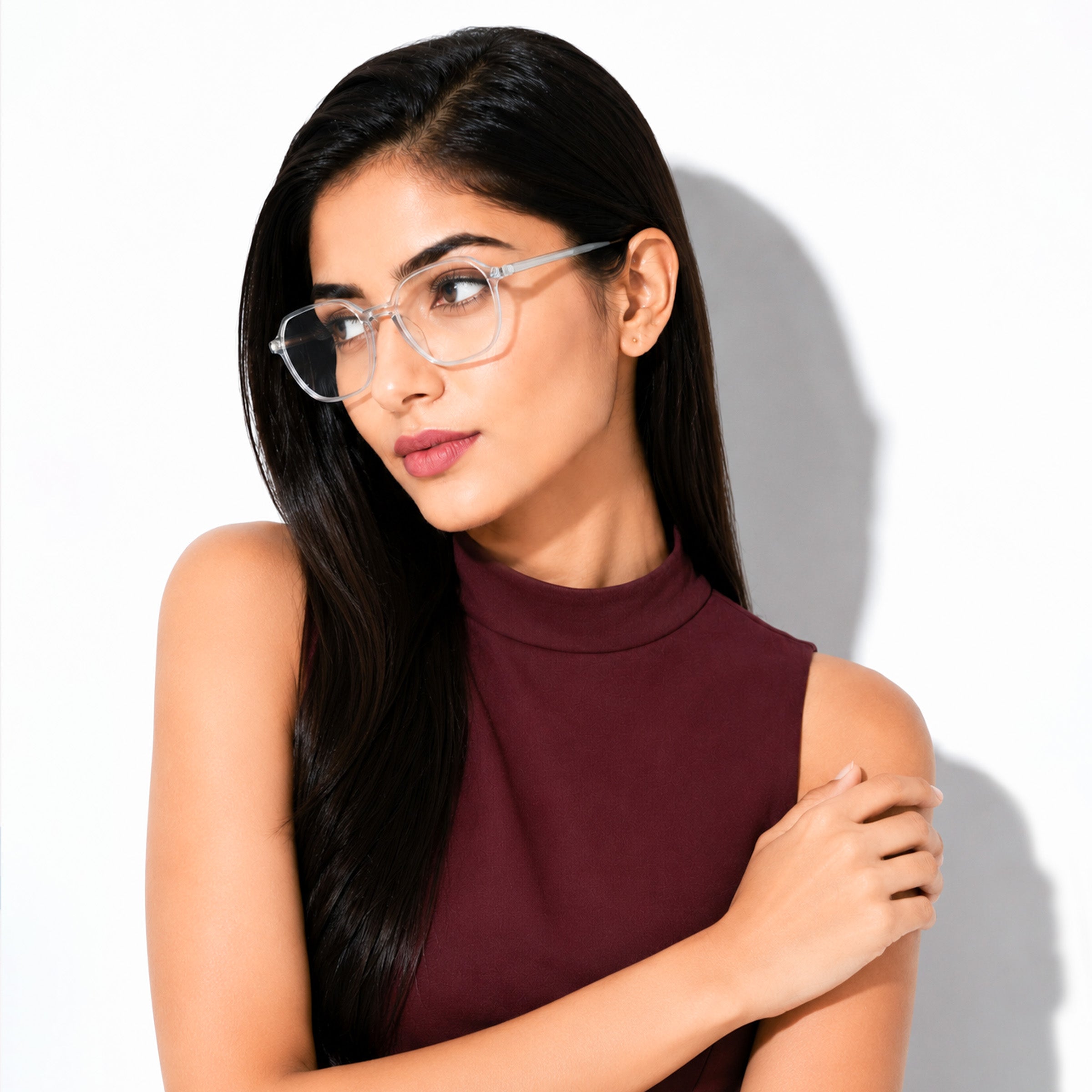 Royal Son Polygon Men's Spectacles - SF0025-C4