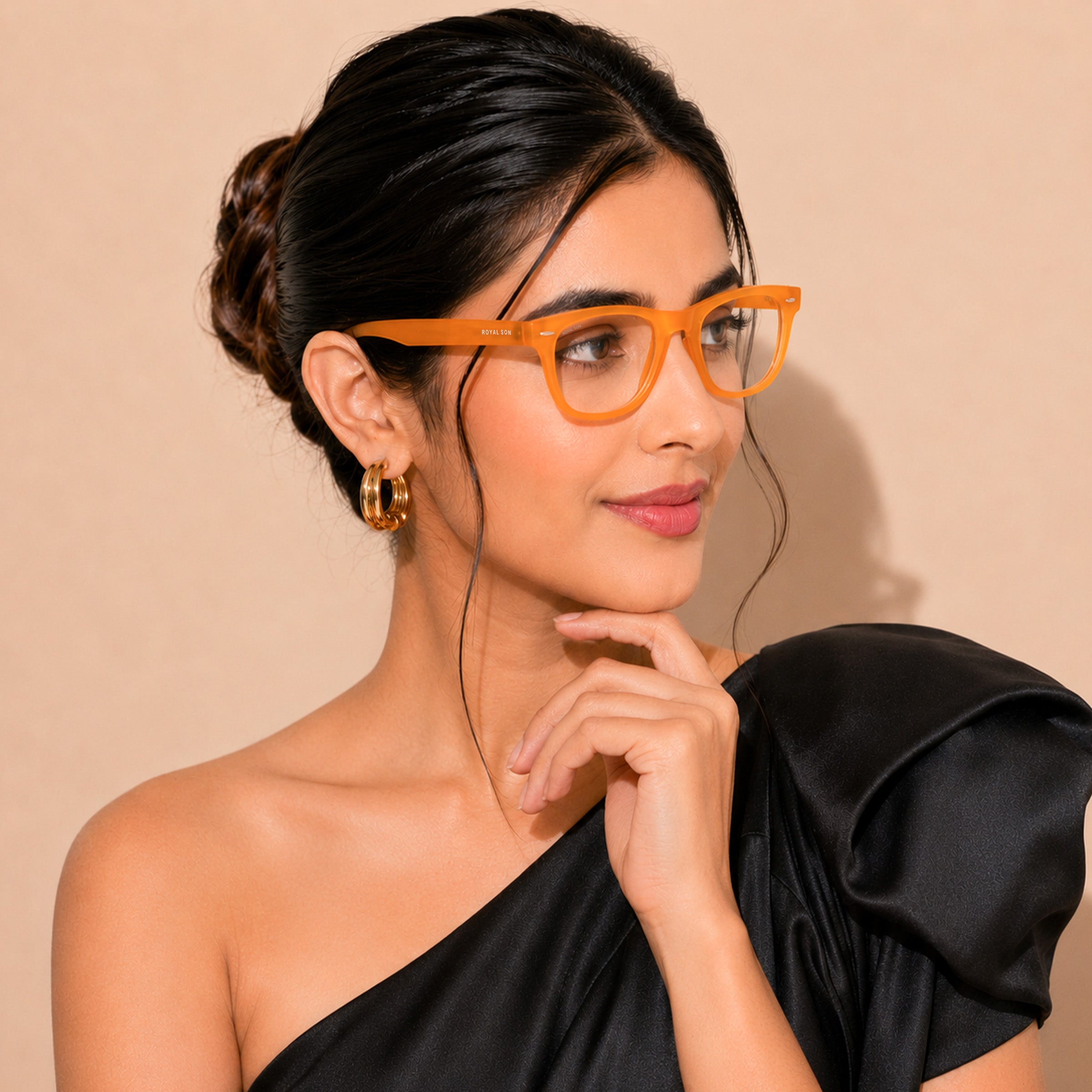 ROYAL SON Transparent Spectacles For Men Women - SF-RS3030-C13