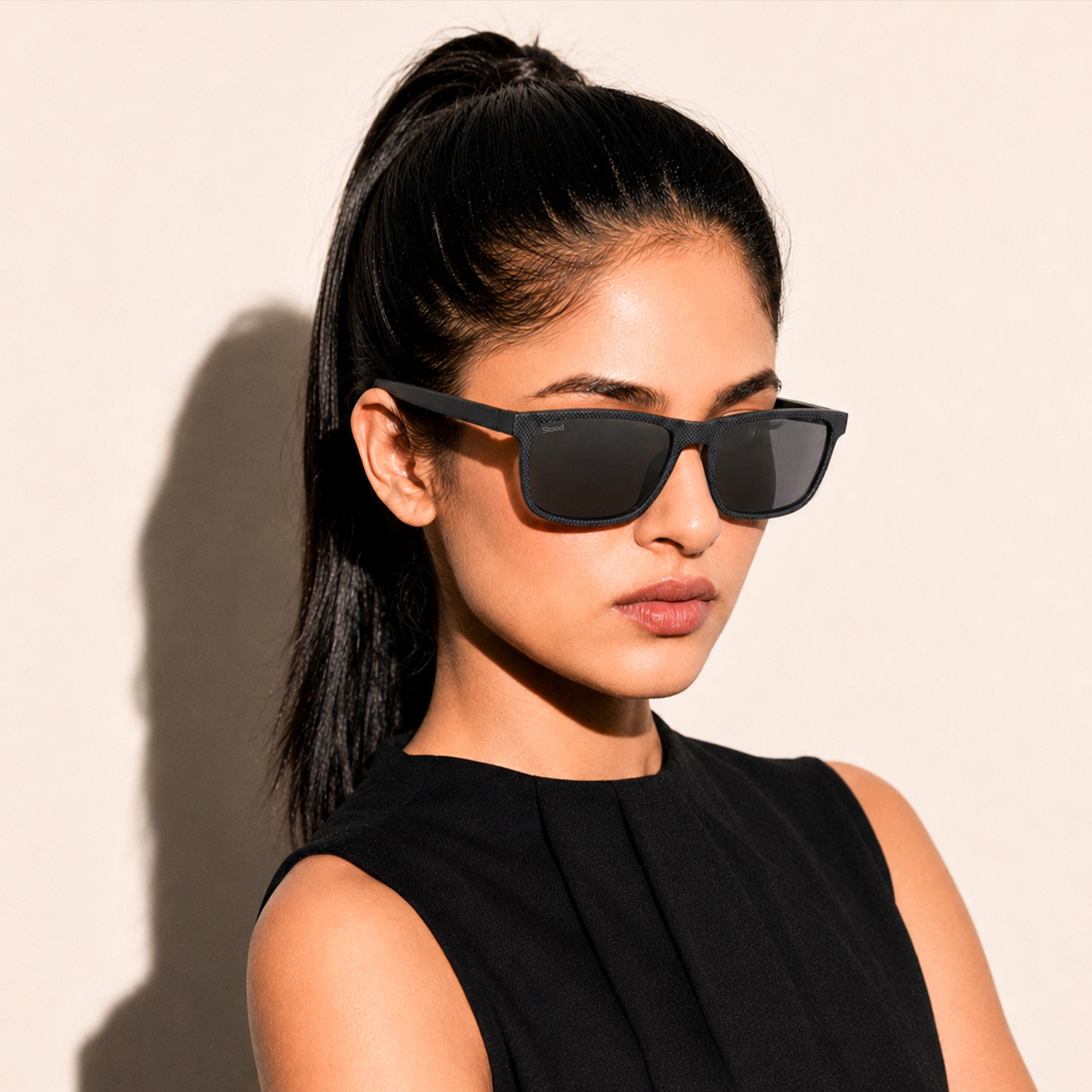 Stood Square Black Polarized UV Protection Goggles For Men & Women Sunglasses – SG-STD0022-C3