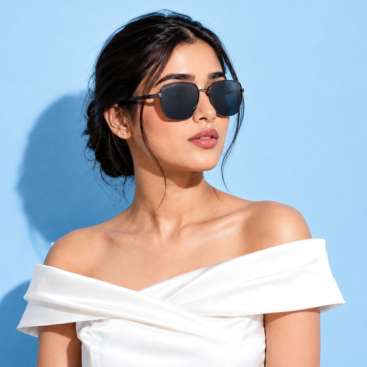 Royal Son Square Polarized Men Women Sunglasses - CHI0049