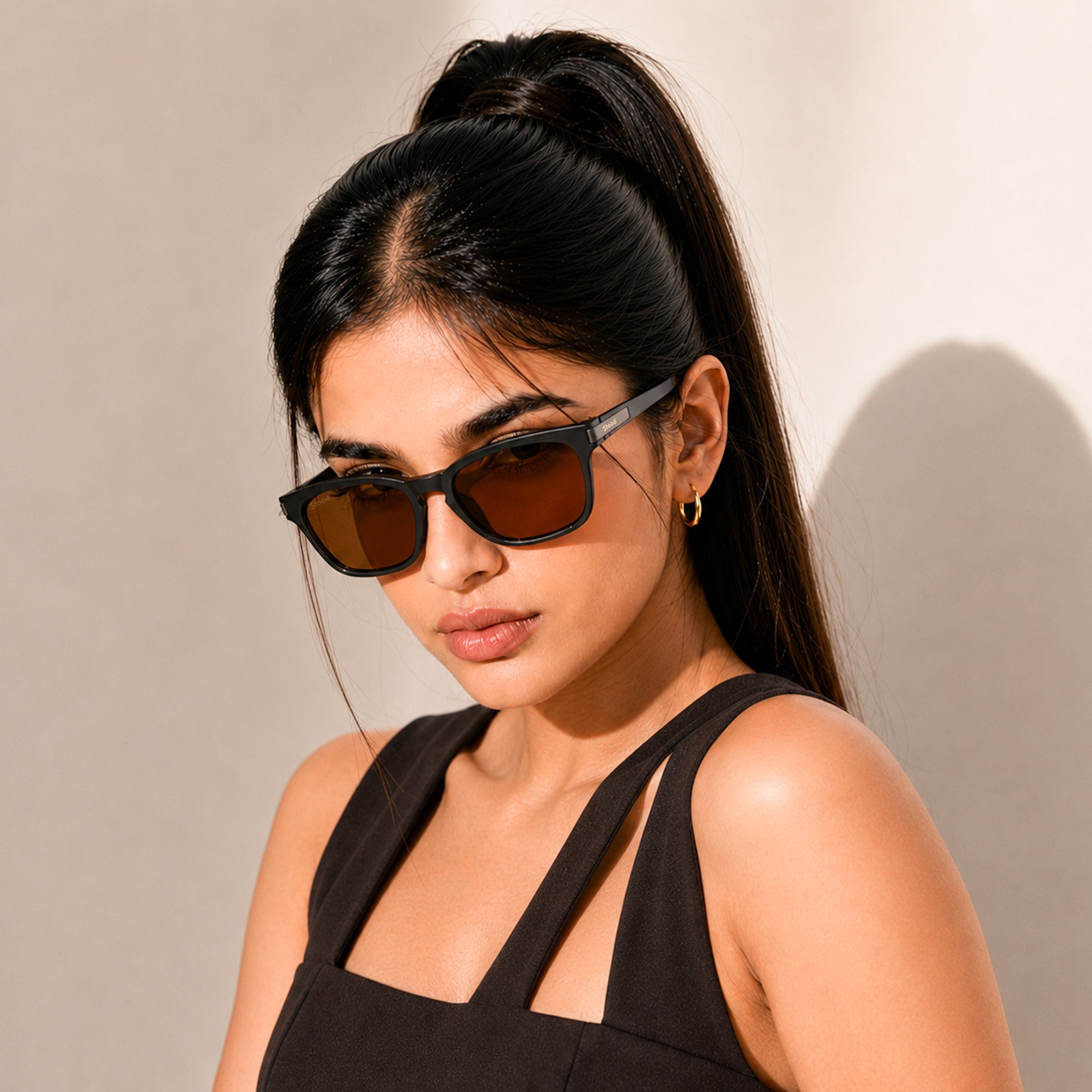 Stood Retro Square Polarized UV Protection Goggles For Men & Women Sunglasses – SG-STD0019-C3