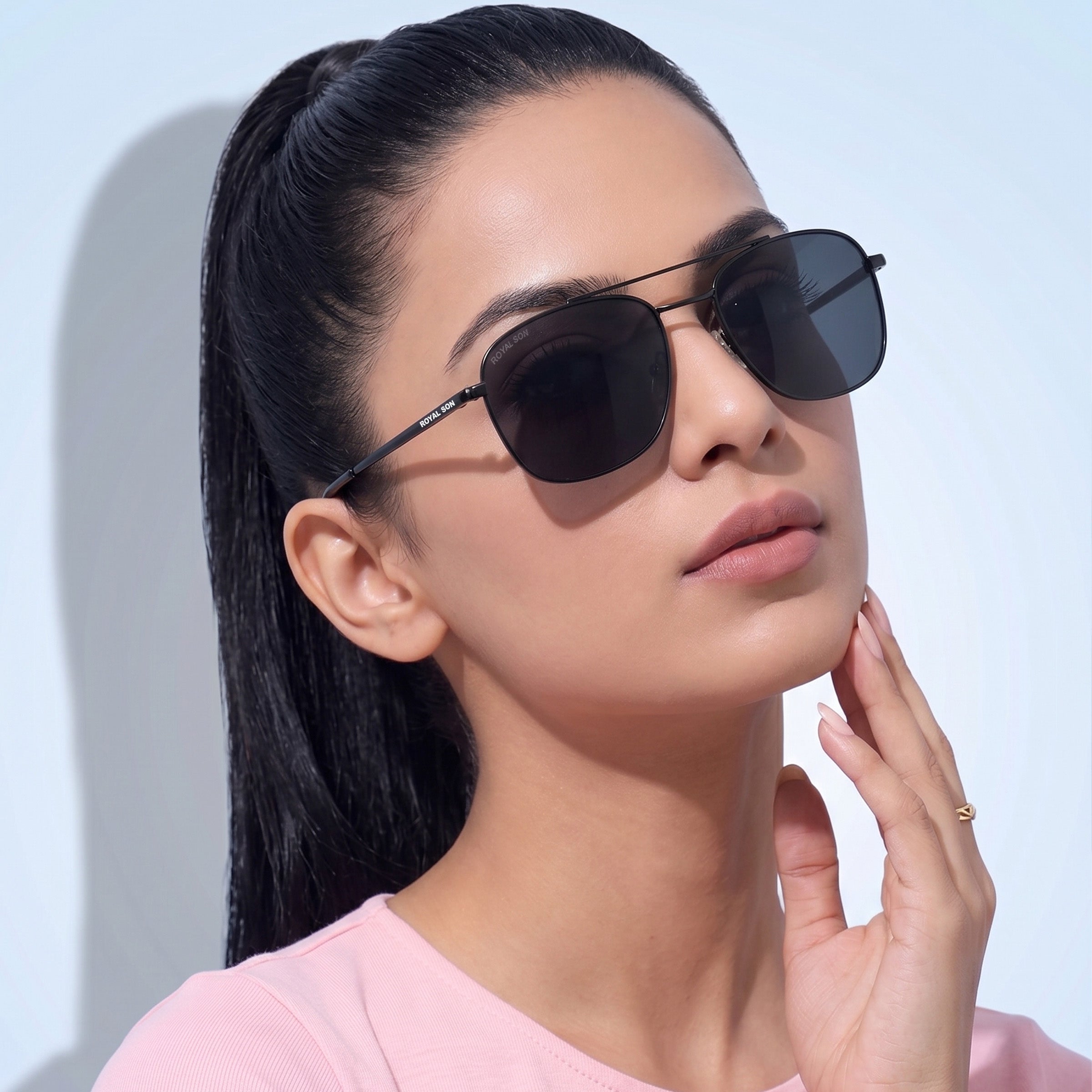 ROYAL SON UV Protected Square Sunglasses For Men And Women - RS0039AV