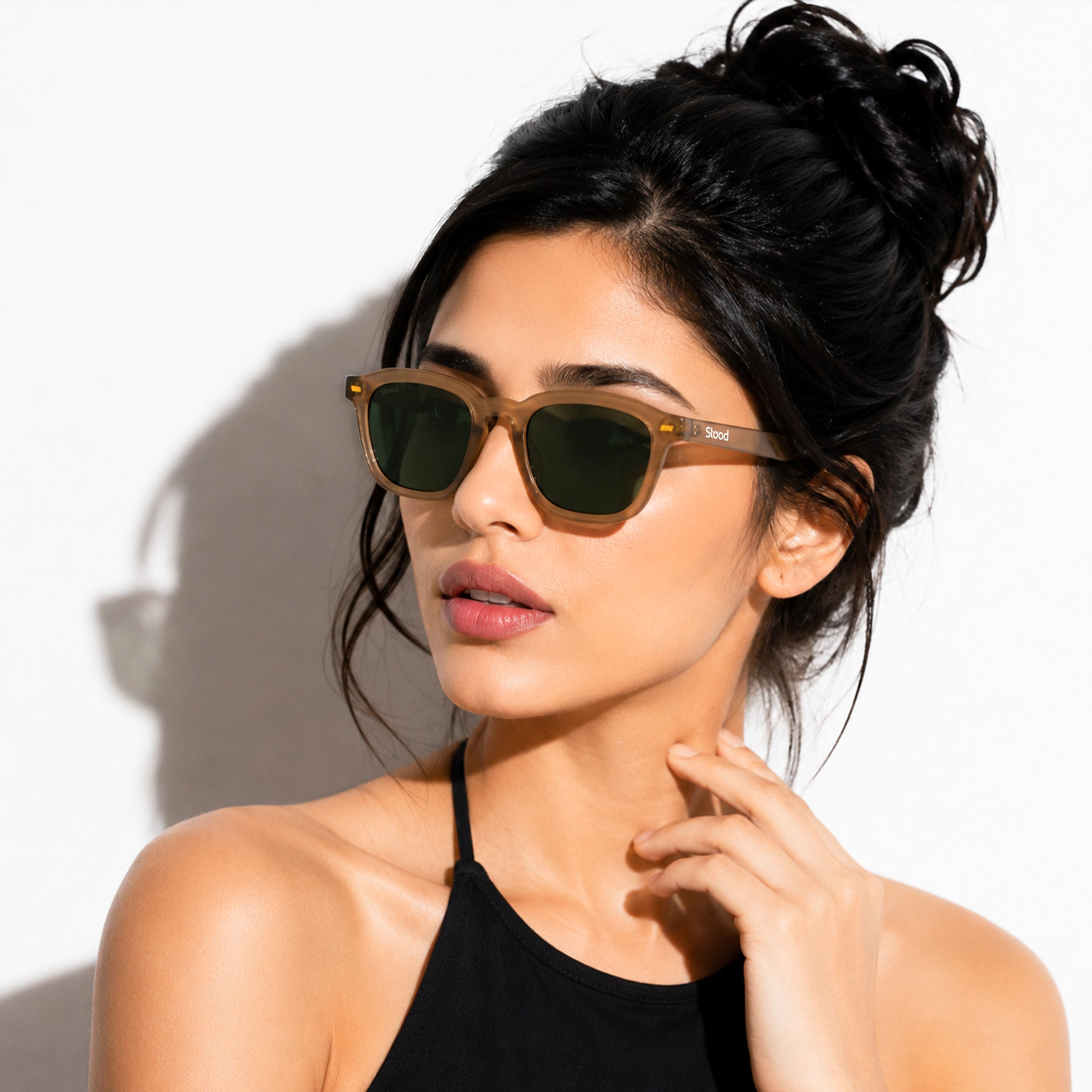 Stood Square Green UV Protection Goggles For Men & Women Sunglasses – SG-STD0016-C4