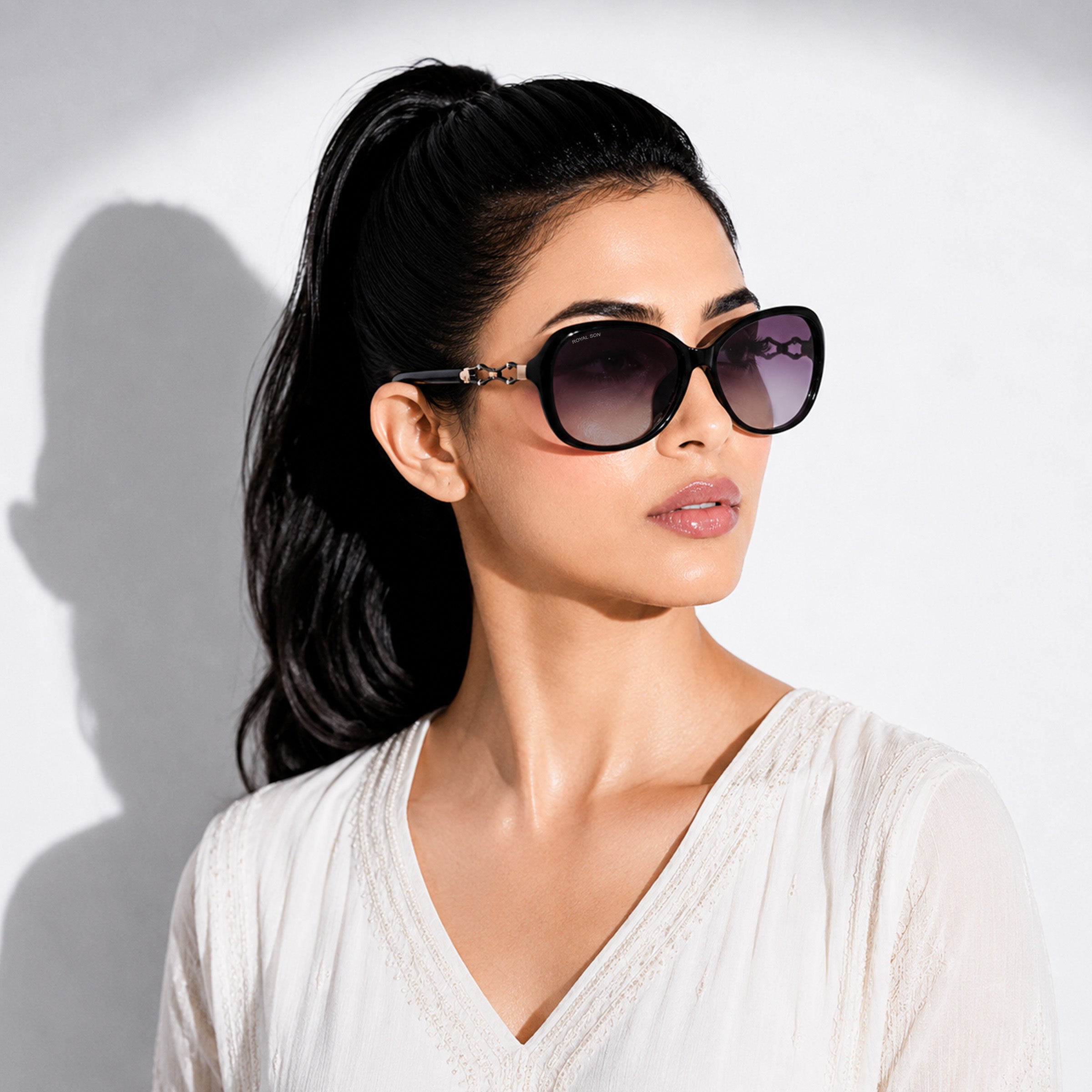 Royal Son Butterfly UV Protected Women Sunglasses - CHIWM00117-C1
