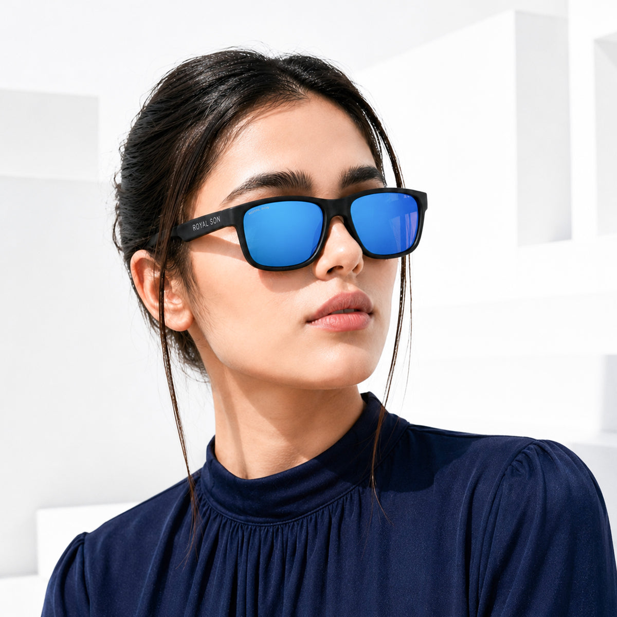 Royal Son Sports Black Polarized Sunglasses Men Women- CHI00173-C3