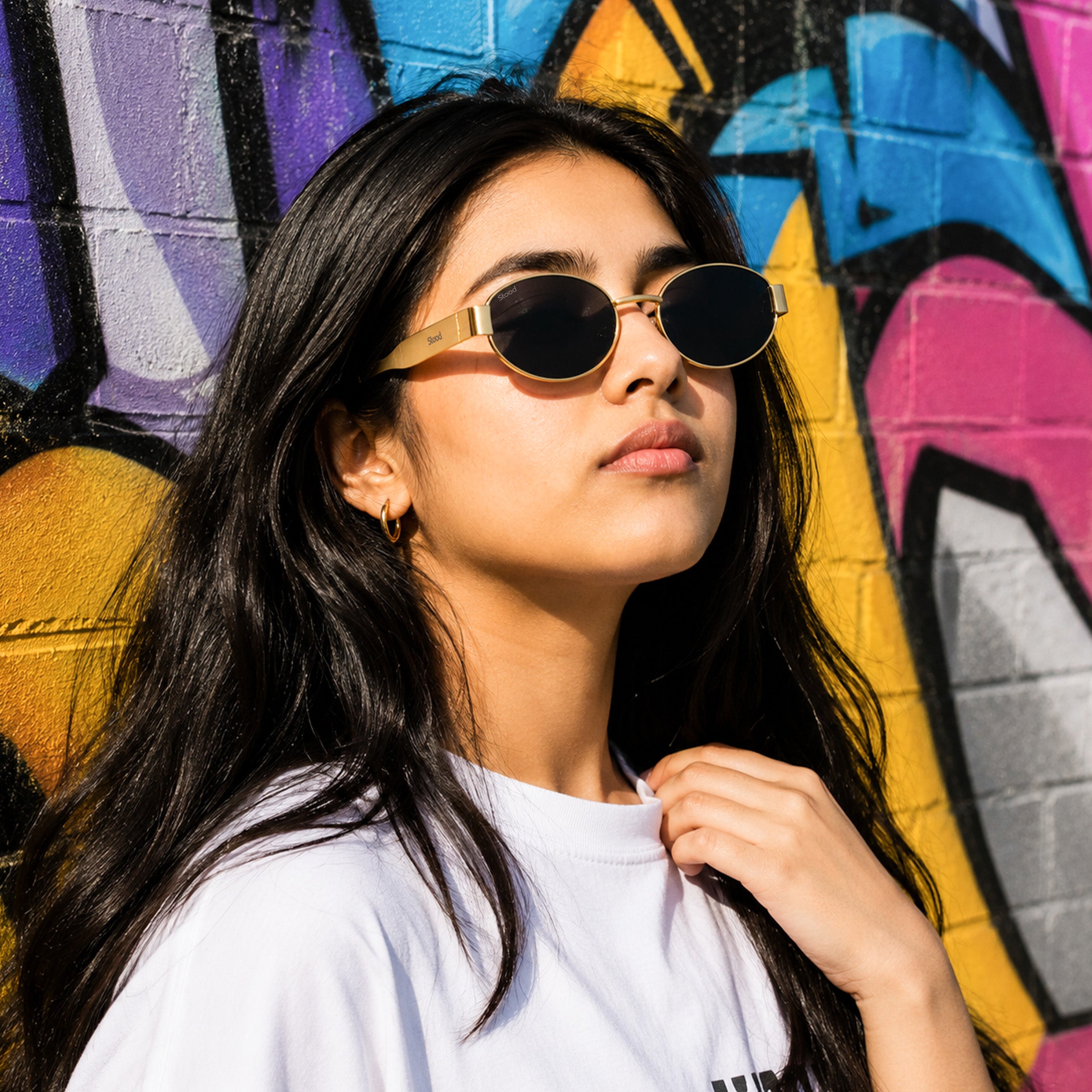 Stood Oval Black Sun Glasses For Men For Men & Women Stylish – SG-STD0023-C3