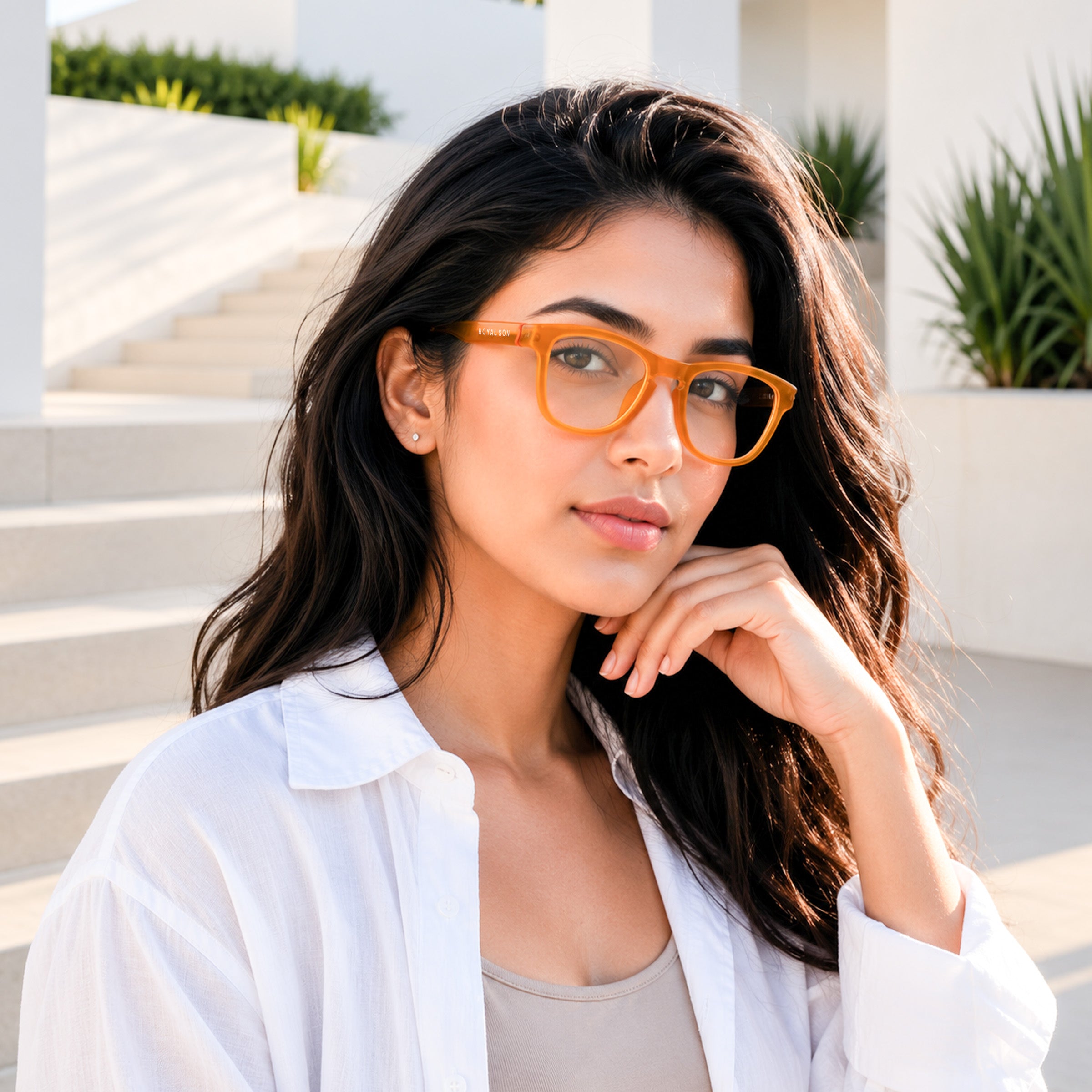 ROYAL SON Transparent Spectacles For Men Women - SF-RS2020-C13