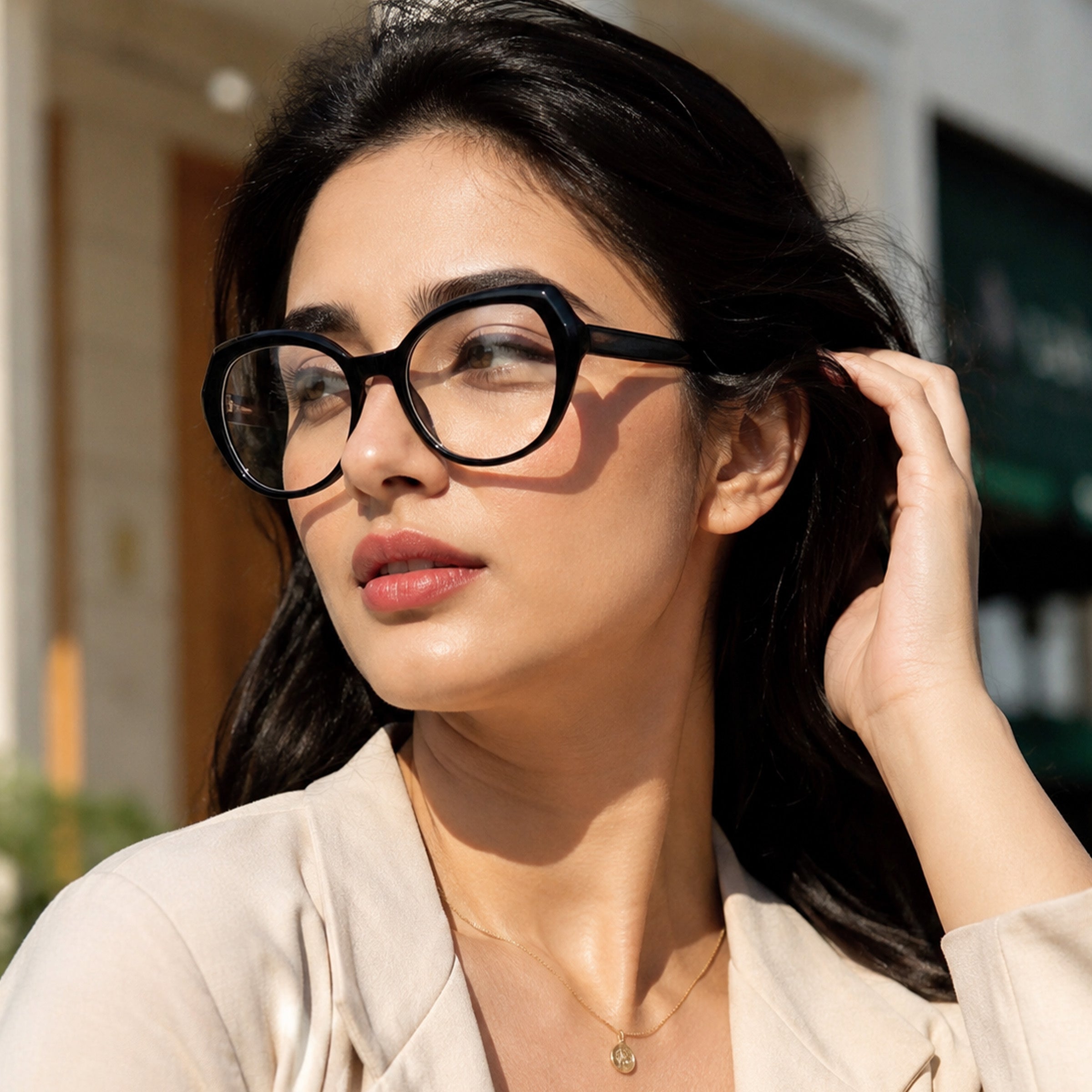 PERKEY Full Rim Oval  Spectacles Frames Women - OPTL004-C1