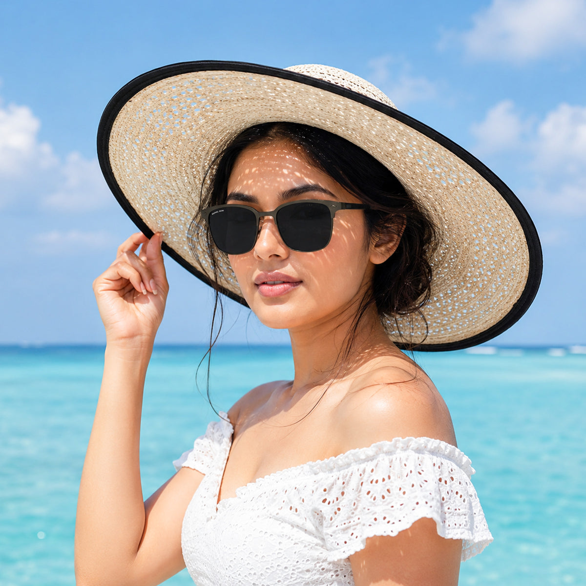 Royal Son Square Polarized Sunglasses For Men And Women - CHI00175-C1