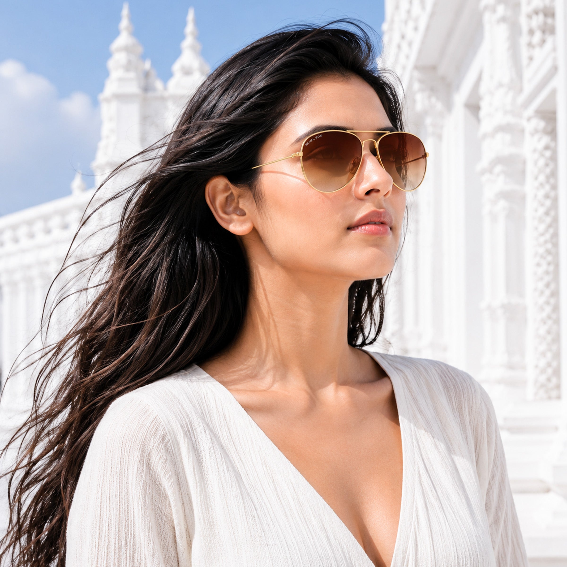 ROYAL SON UV Protected Sunglasses For Men and Women - RS004AV