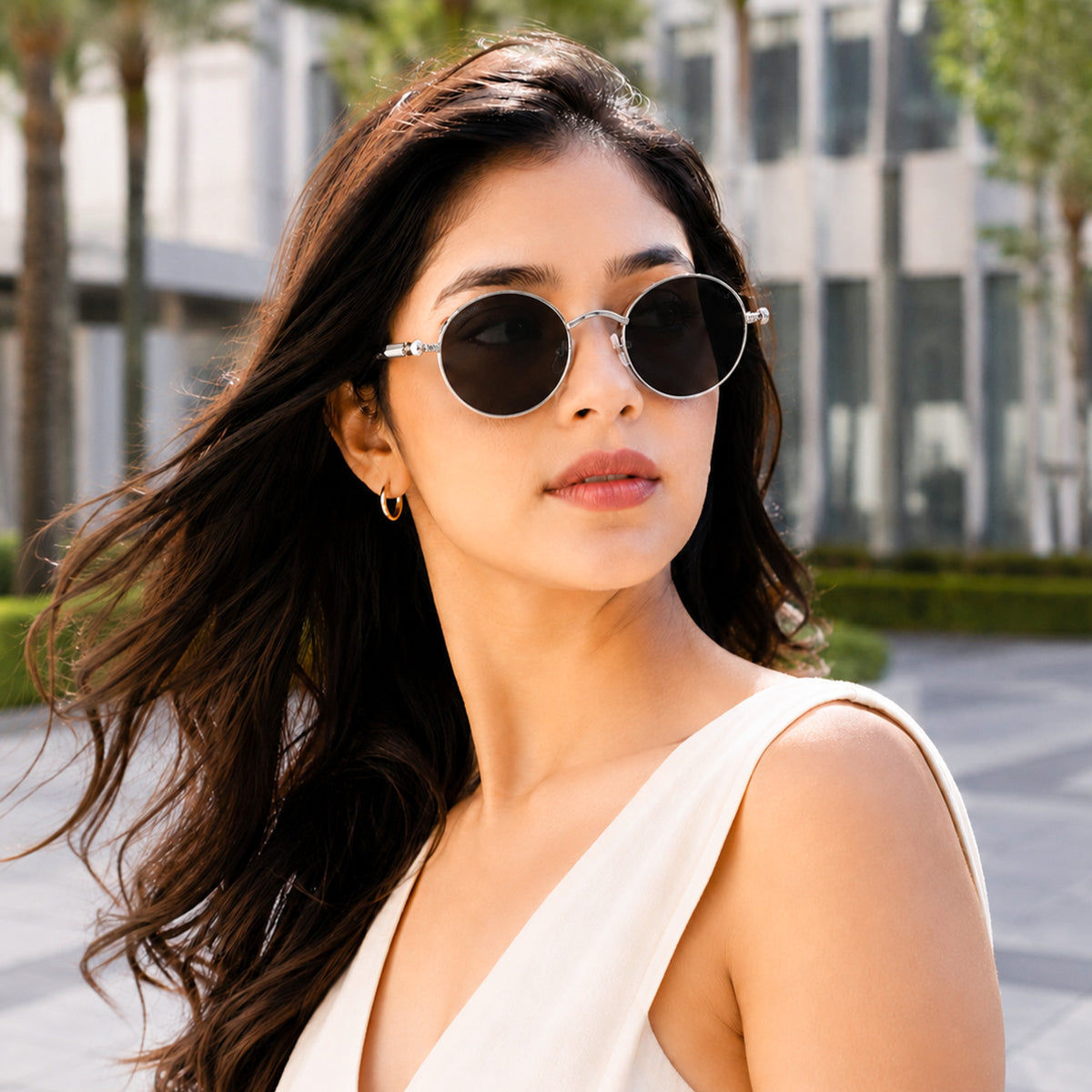 Royal Son Round Polarized Men Women Sunglasses - CHI0084-C1