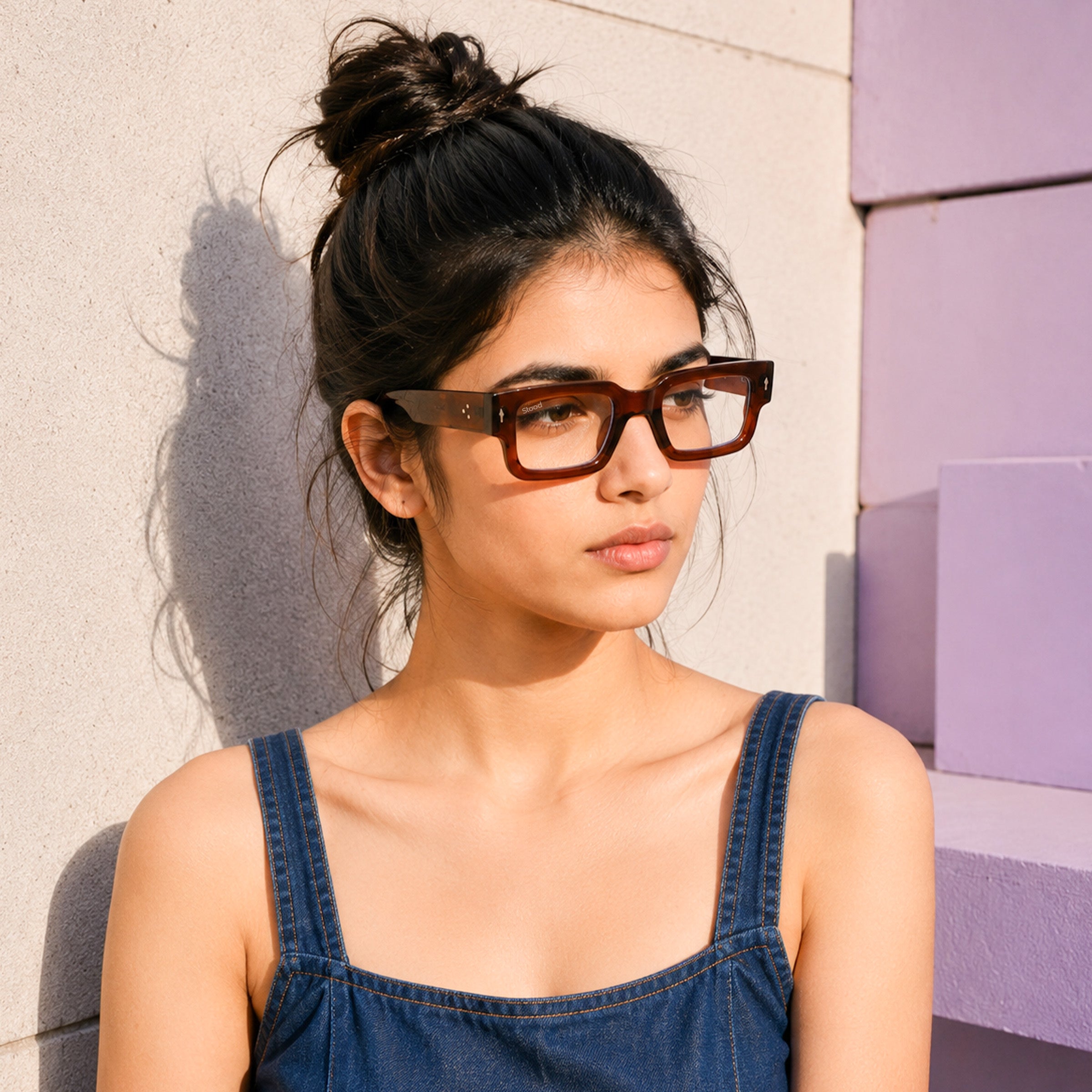 Stood Square Eye Protection Anti Glare Computer Glasses For Men & Women – SF-STD0014-C3
