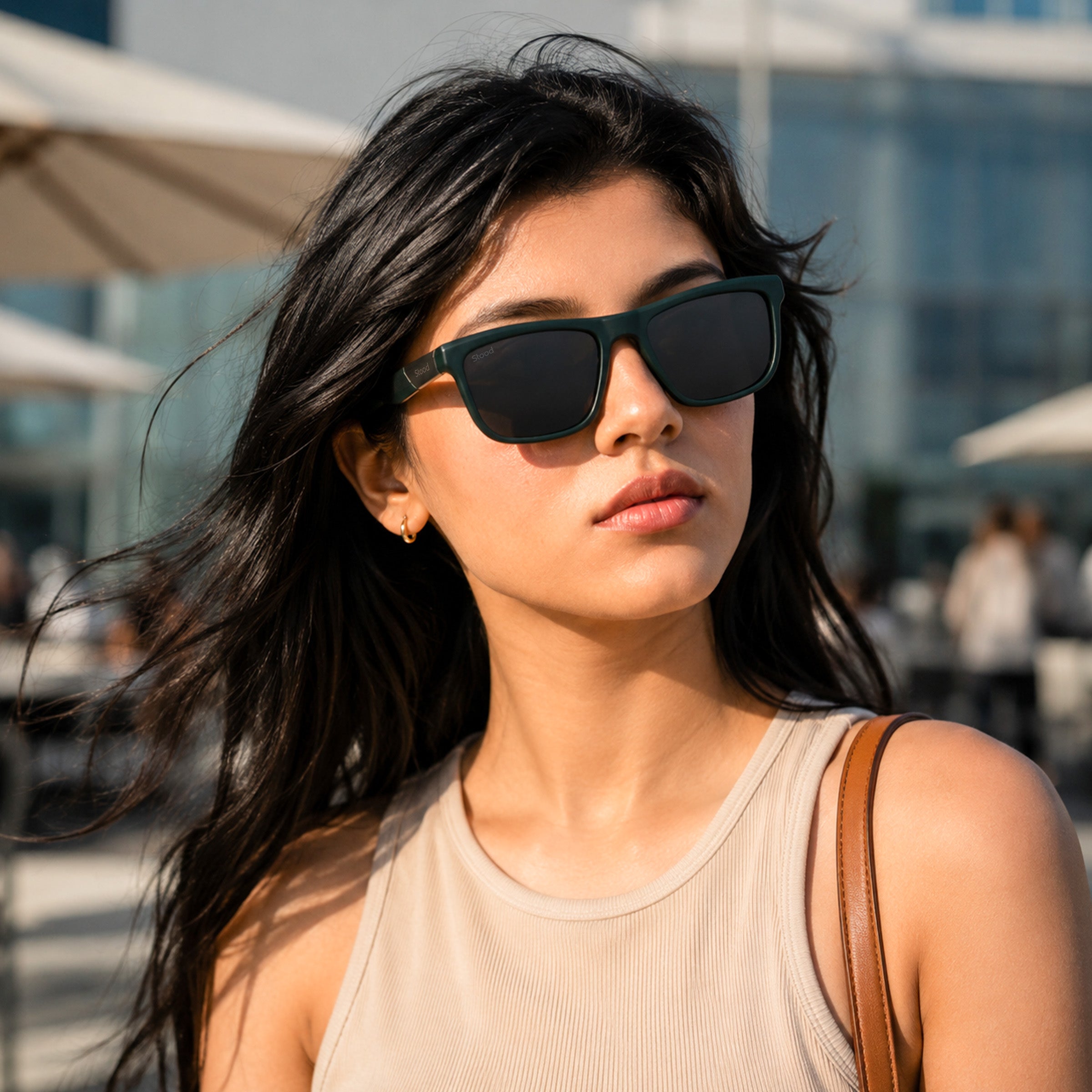 Stood Square Sports Black Polarized UV Protection Goggles For Men & Women Sunglasses – SG-STD0028-C3