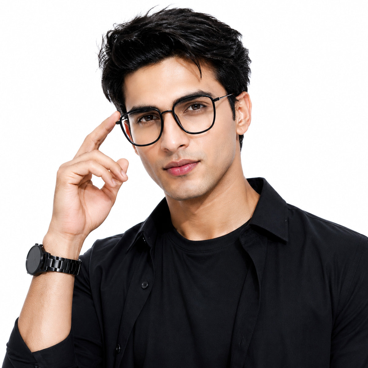 Royal Son Square Blue Ray Cut Men Women Eye Glasses - SF0015-C1