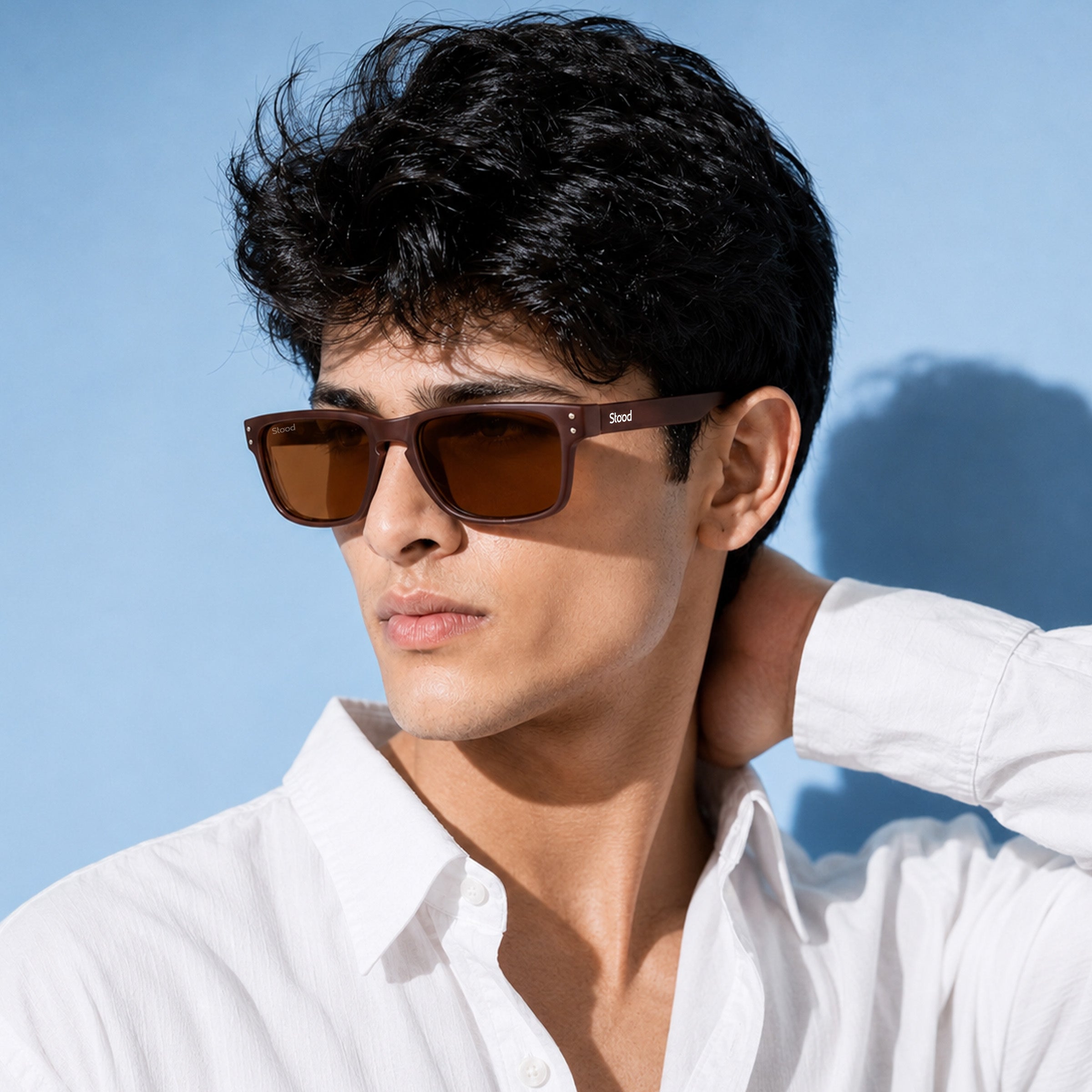 Stood Wraparound Sports Polarized UV Protection Goggles For Men & Women Sunglasses – SG-STD0020-C3
