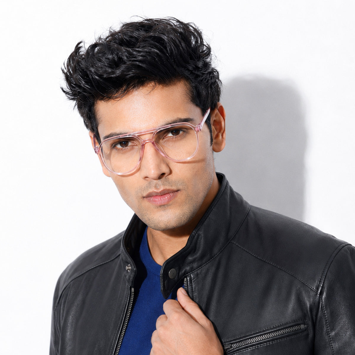 Royal Son Pilot Black Computer Glasses Men Women  - SF0060-C5