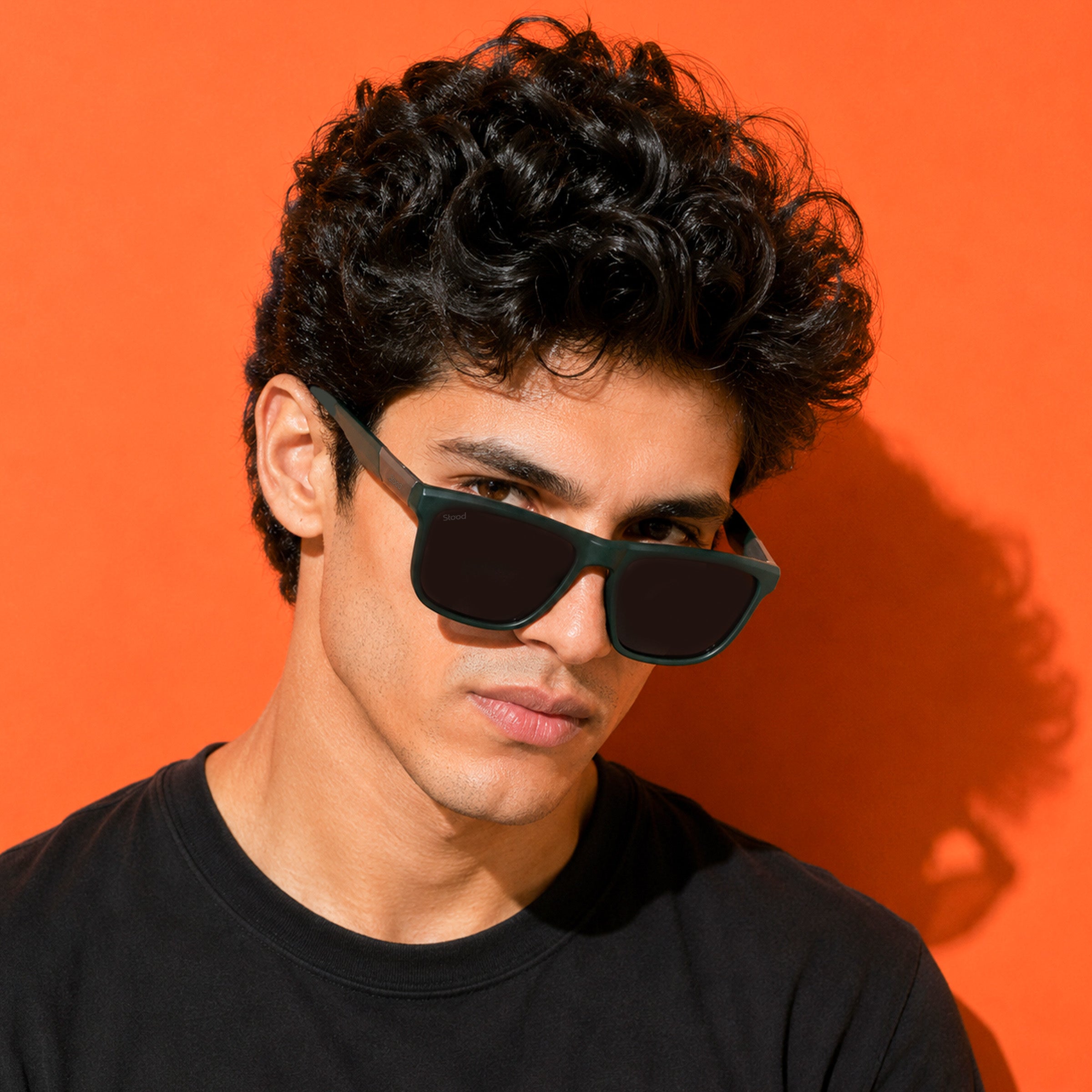 Stood Square Sports Black Polarized UV Protection Goggles For Men & Women Sunglasses – SG-STD0028-C3