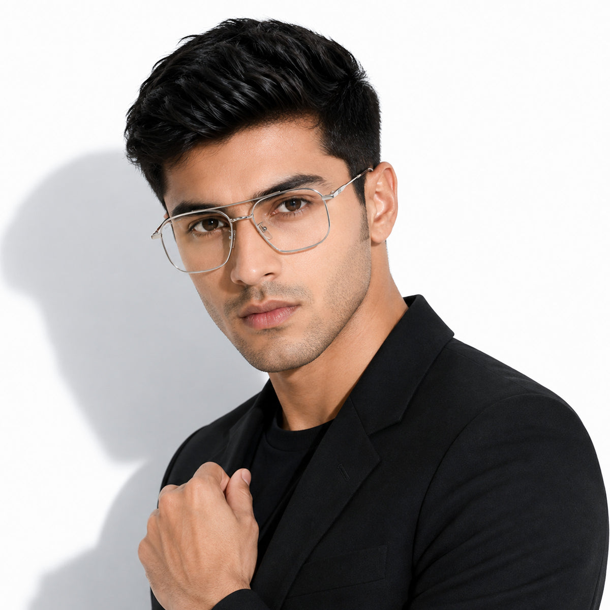 Royal Son Square Blue Ray Cut Men Women Eye Glasses - SF0020-C2