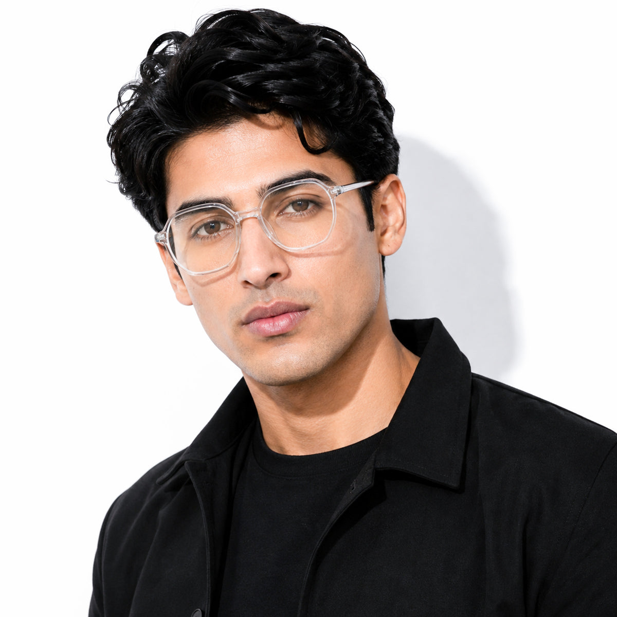 Royal Son Polygon Men's Spectacles - SF0025-C4