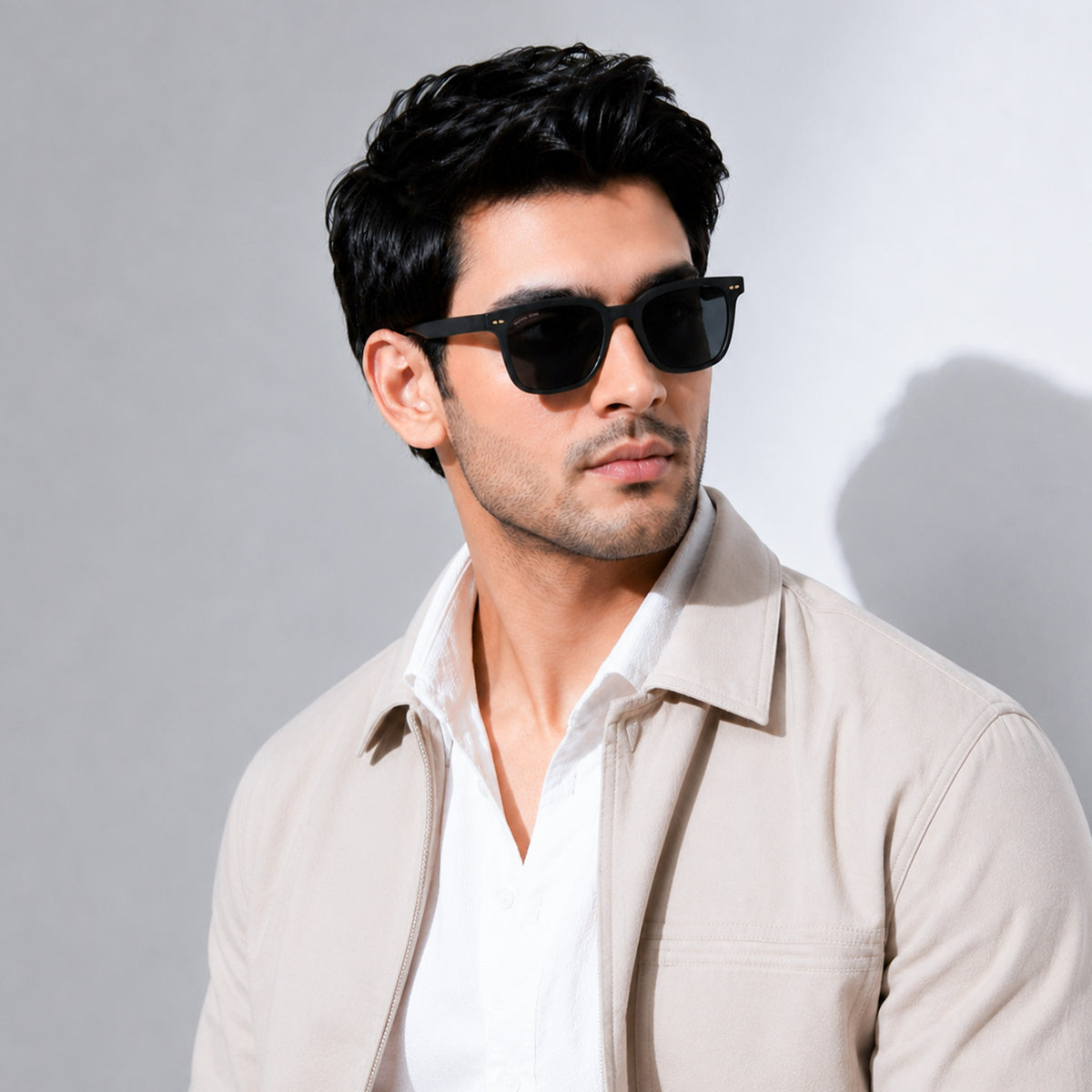 Royal Son Square UV Protection Men Women Sunglasses - CHI00127-C5