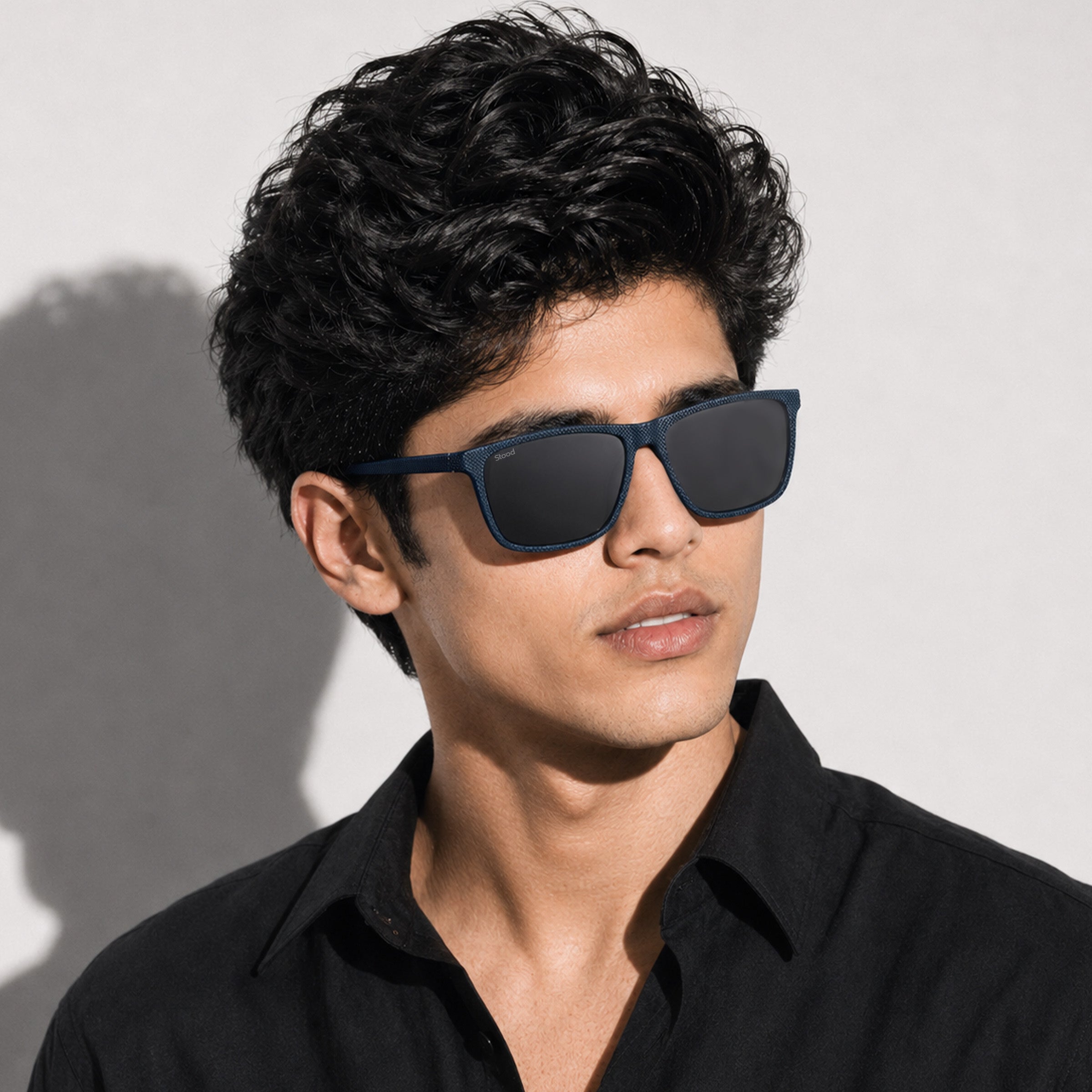 Stood Square Black Polarized UV Protection Sunglasses For Men & Women Stylish – SG-STD0022-C4