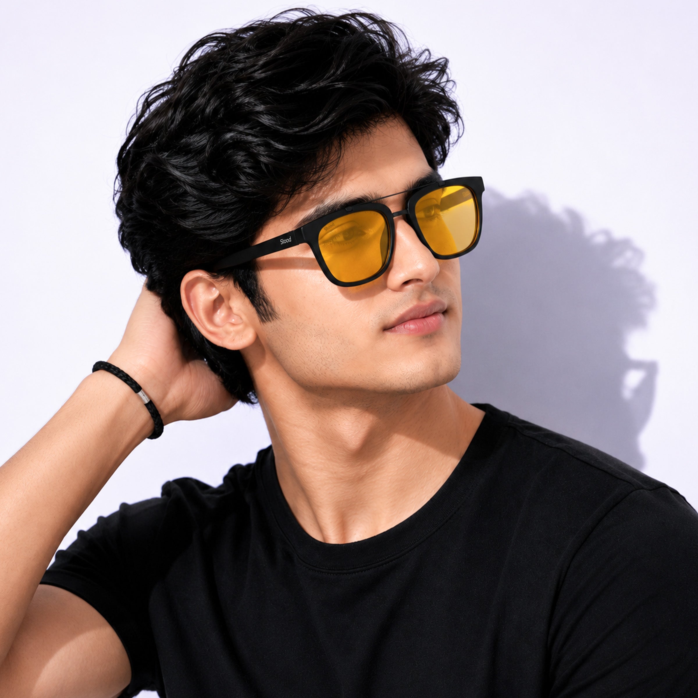 Stood Square Day Night Driving Sun Glasses For Men For Men & Women Stylish – SG-STD0021-C2