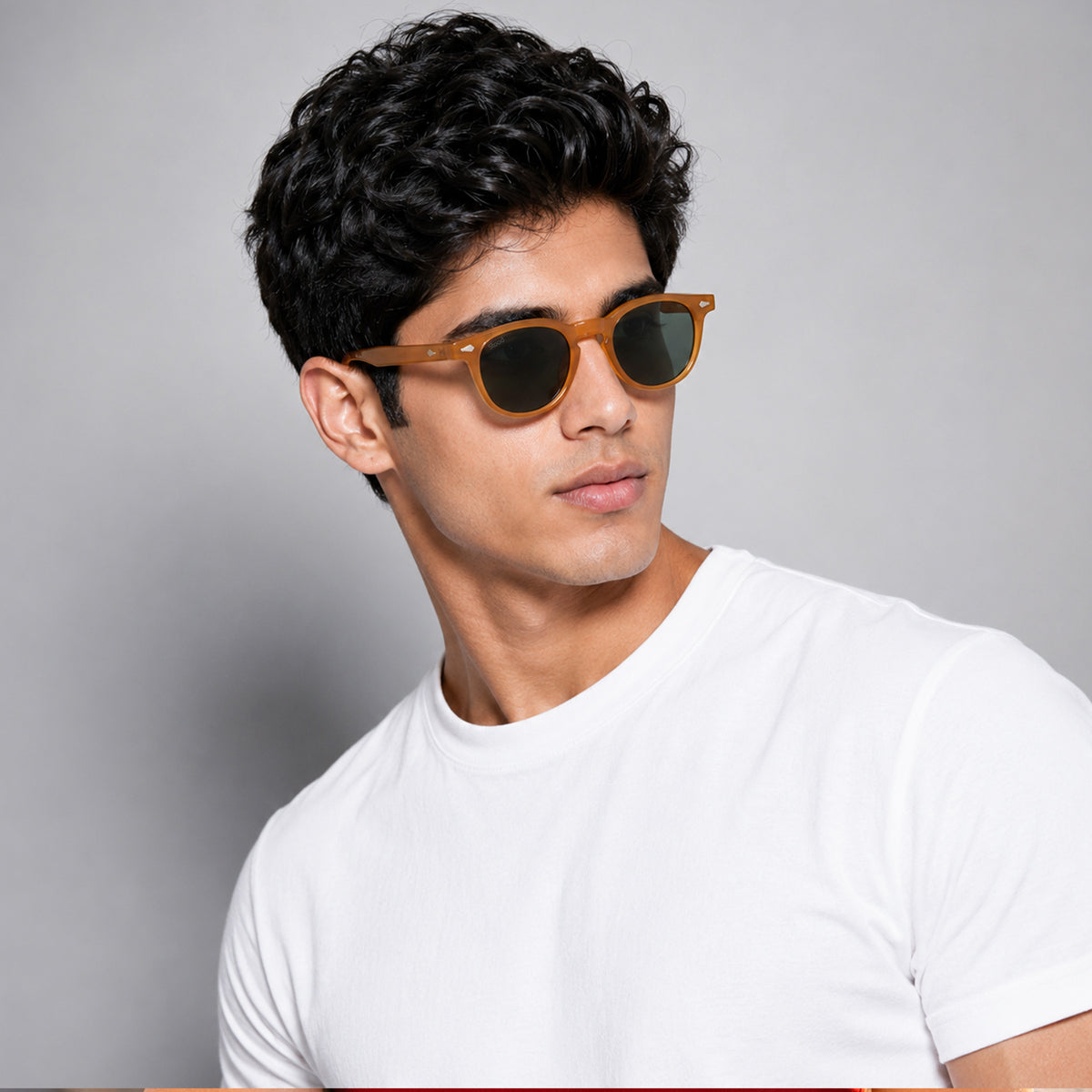 Stood Round Green UV Protection Goggles For Men & Women Sunglasses – SG-STD0026-C2
