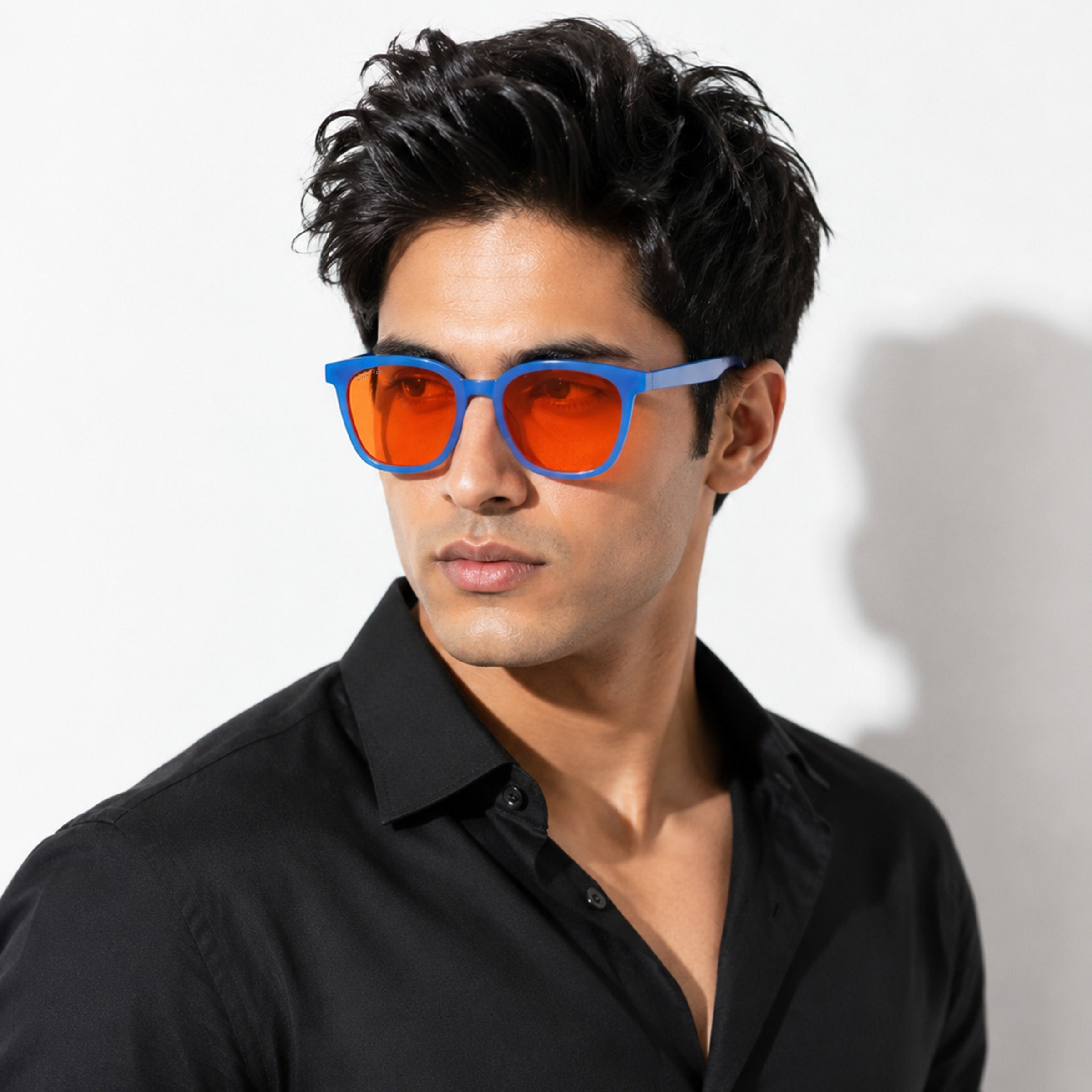 Royal Son Cat Eye Black Sunglasses  Men Women  CHI00165-C3